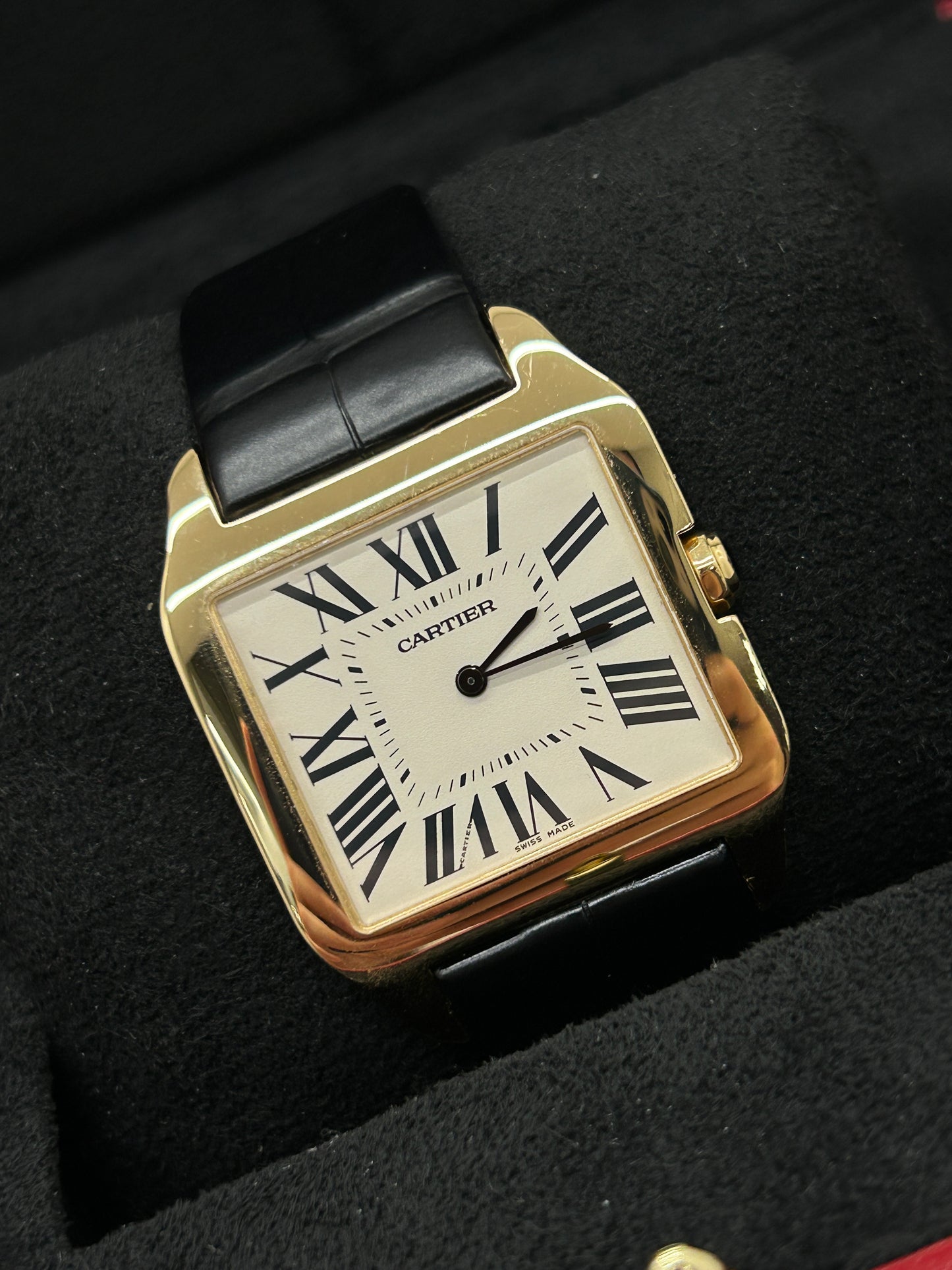 Cartier Santos Dumont - Yellow Gold - Ref W2008751 - Year 2020