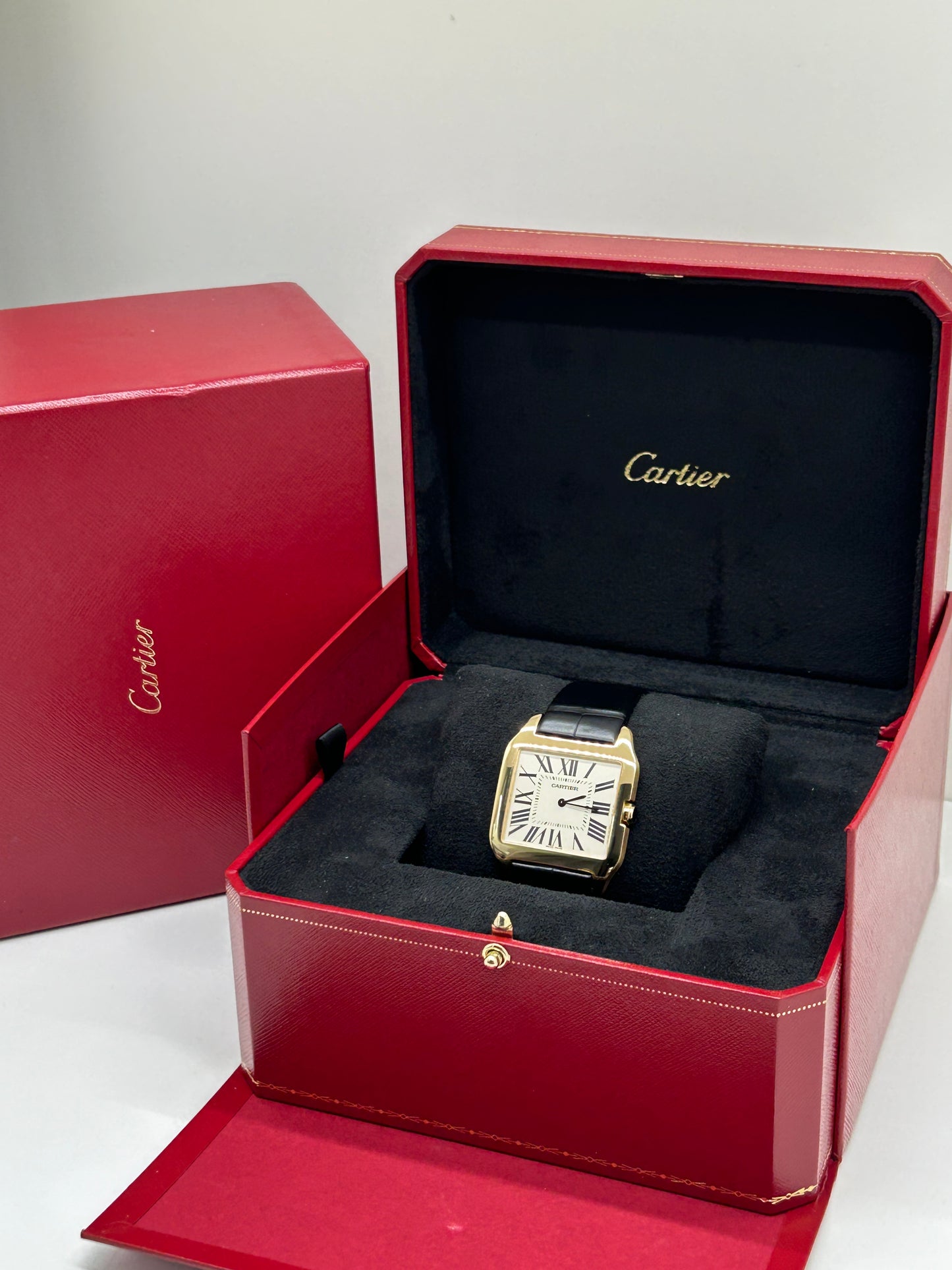 Cartier Santos Dumont - Yellow Gold - Ref W2008751 - Year 2020