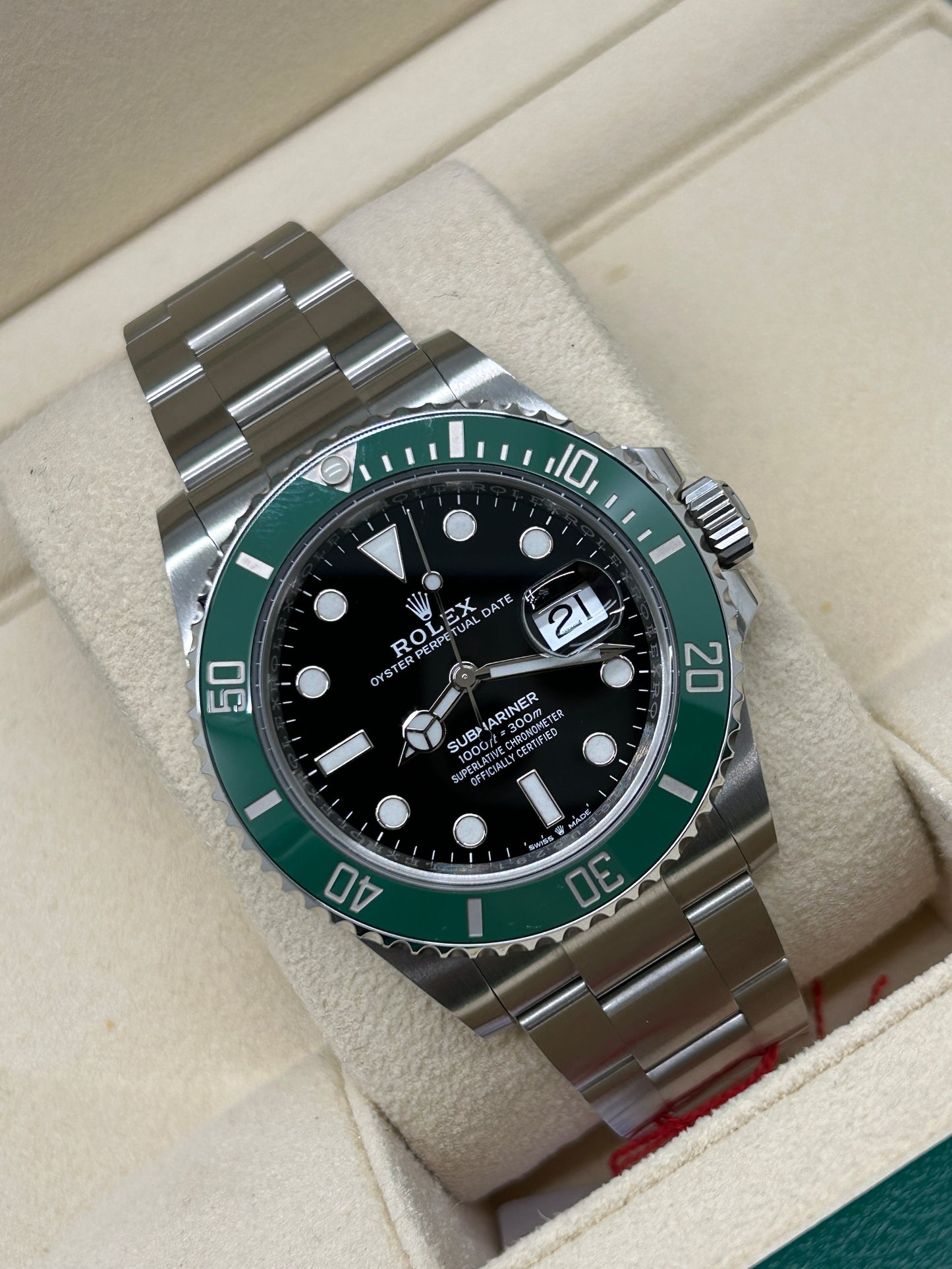 Rolex Submariner Date - Starbucks - Ref 126610LV - UNWORN - Year 2021