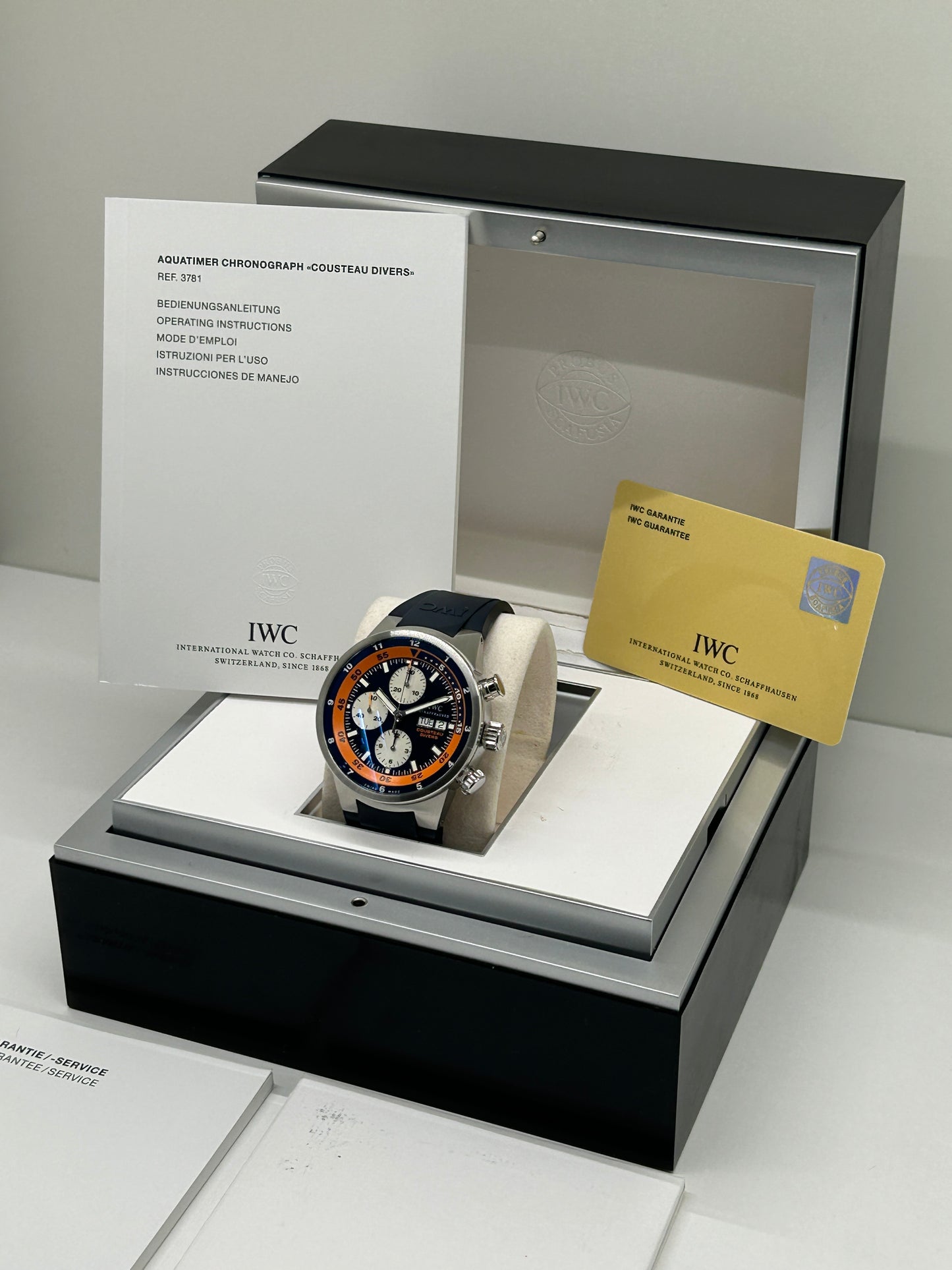 IWC Aquatimer Chronograph Cousteau Divers Aquatimer Chronograph Cousteau Limited Edition - Ref.IW378101 - Year 2009