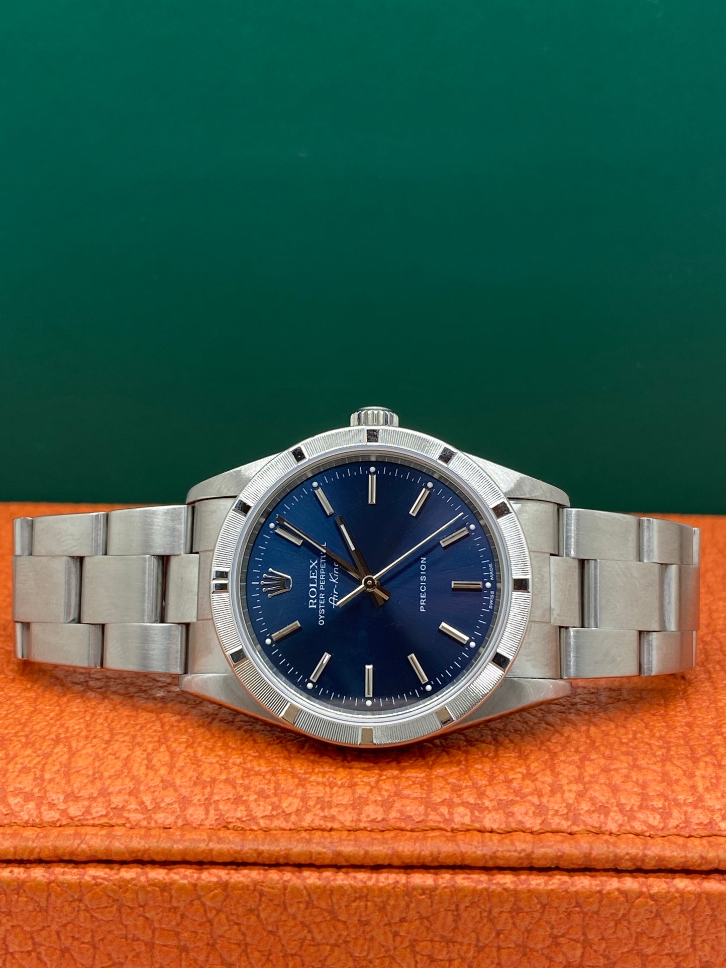 Rolex Air-King - Blue Dial - 34mm - Ref. 14010 - Year 1999