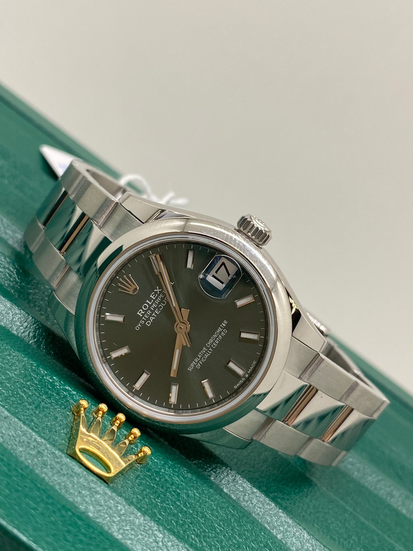Rolex Datejust 31 Green Mint Ref. 278240 - New 2025
