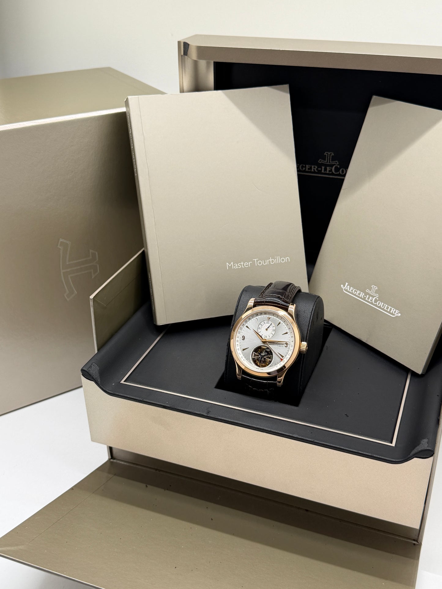 Jaeger-LeCoultre Master Tourbillon 18Kt Rose Gold Ref Q1652420 - Year 2009