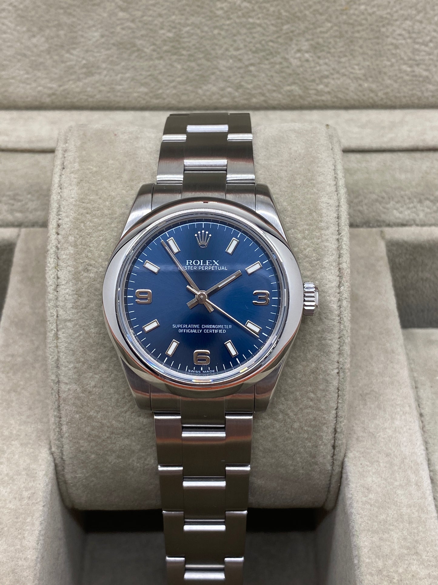 Rolex Oyster Perpetual 31 Blue Dial - Ref 177200