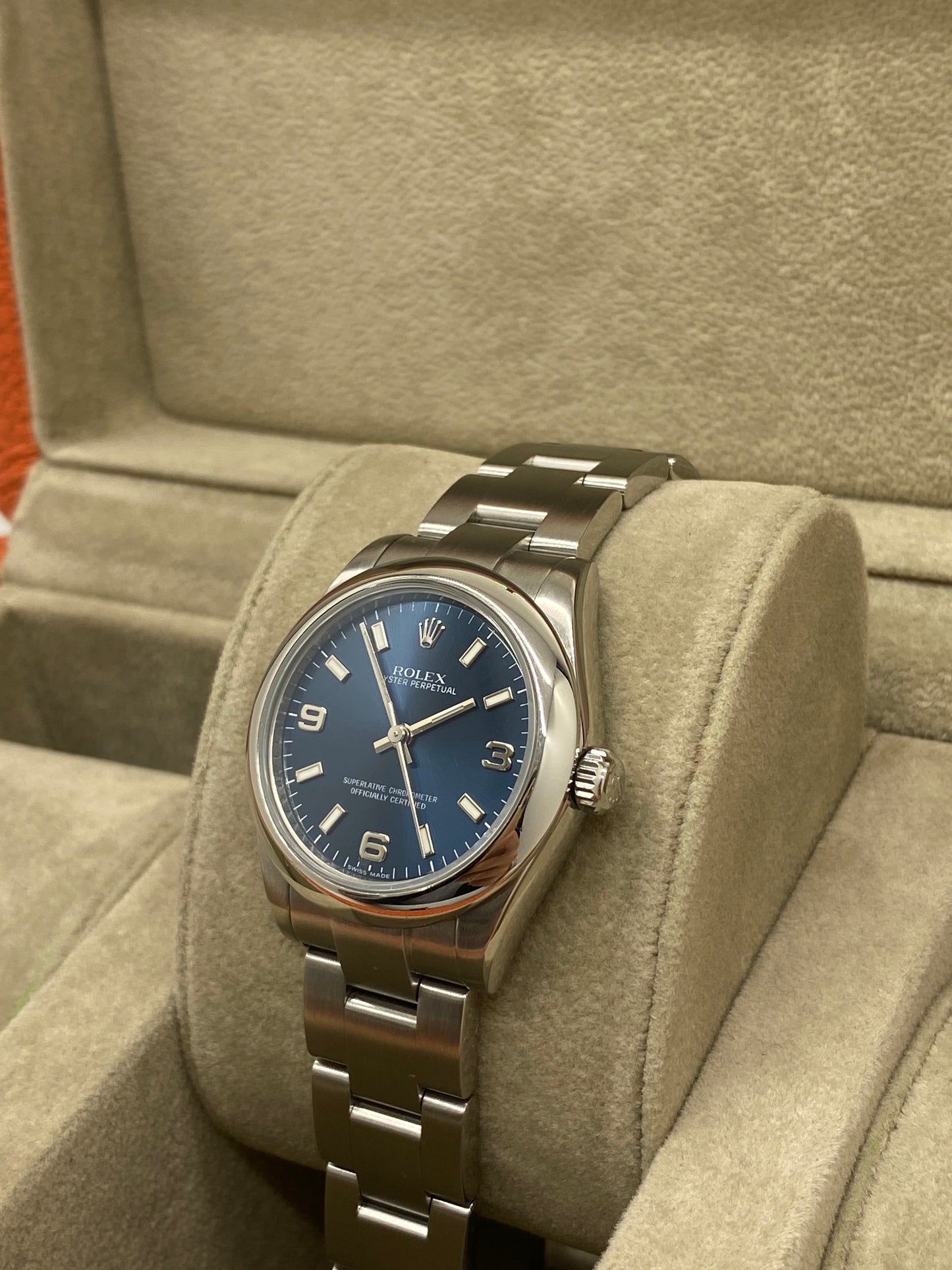 Rolex Oyster Perpetual 31 Blue Dial - Ref 177200