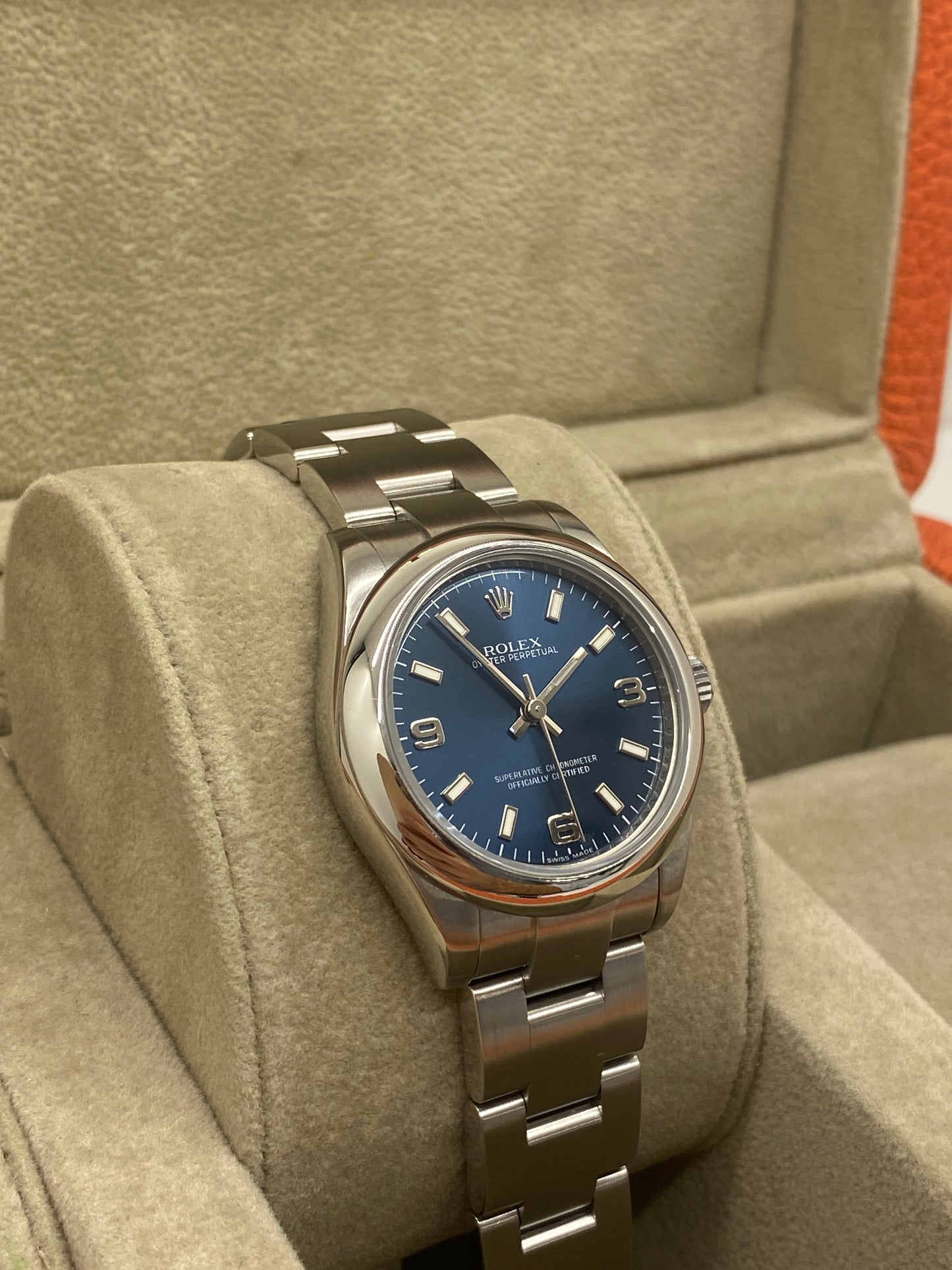 Rolex Oyster Perpetual 31 Blue Dial - Ref 177200