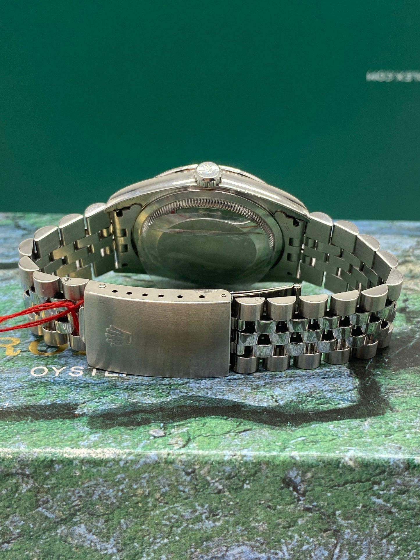 Rolex Datejust 36 - Blue After Market Diamonds Dial - Ref 16234 - Year 2001
