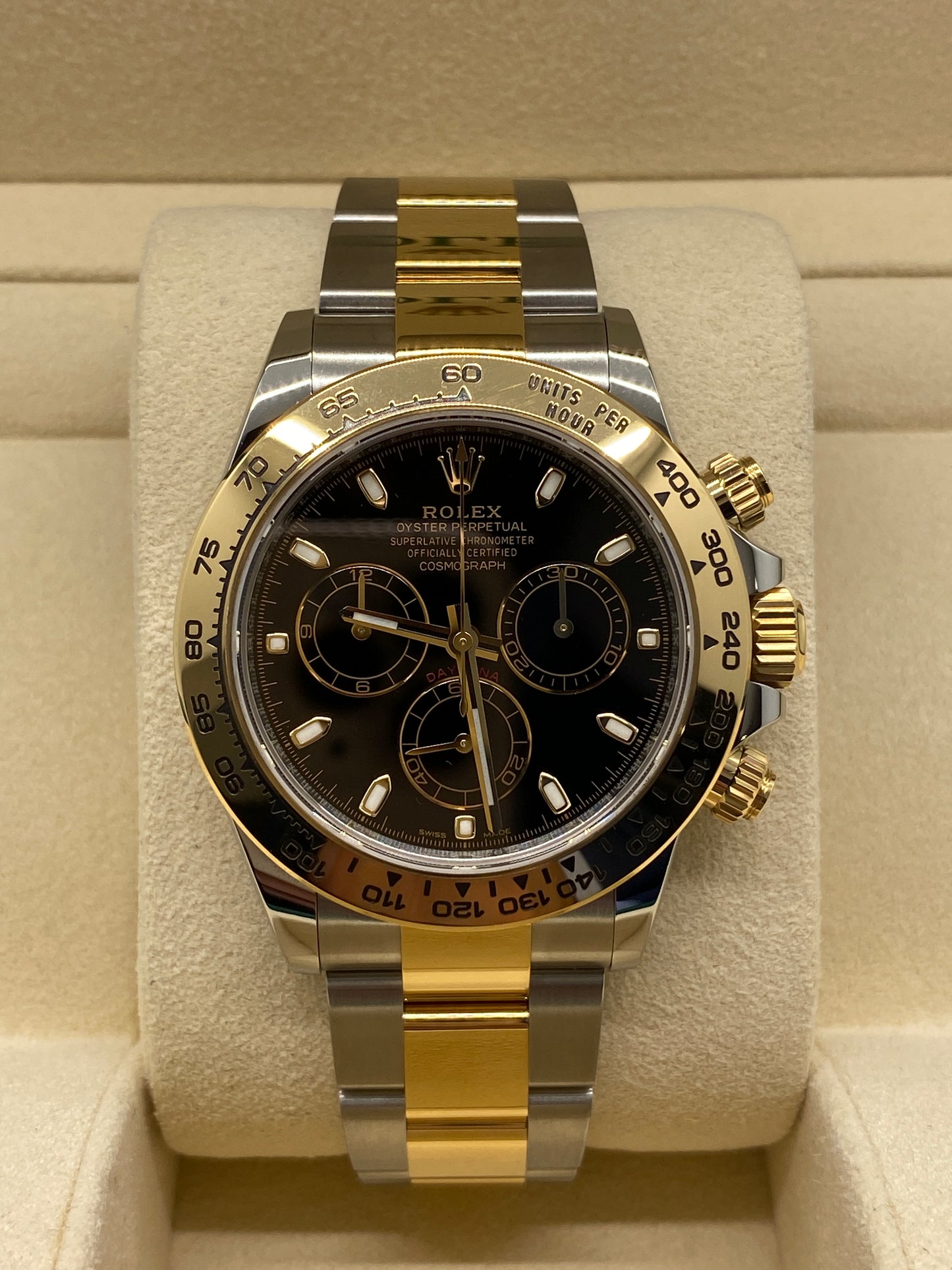 Rolex Daytona - 18Kt Yellow Gold - Black Dial - Ref 116503 - Year 2021