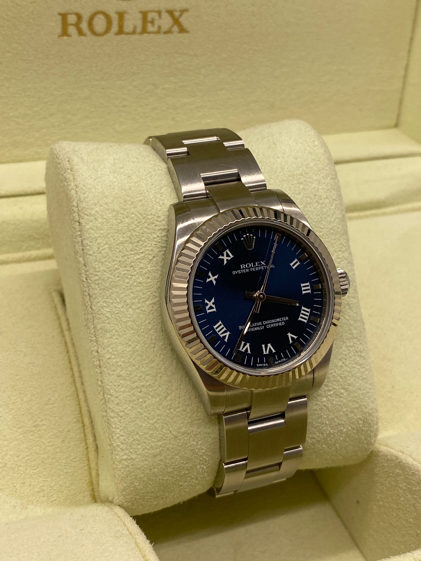 Rolex Oyster Perpetual 31 - Blue Dial - Ref. 177234 - Year 2010