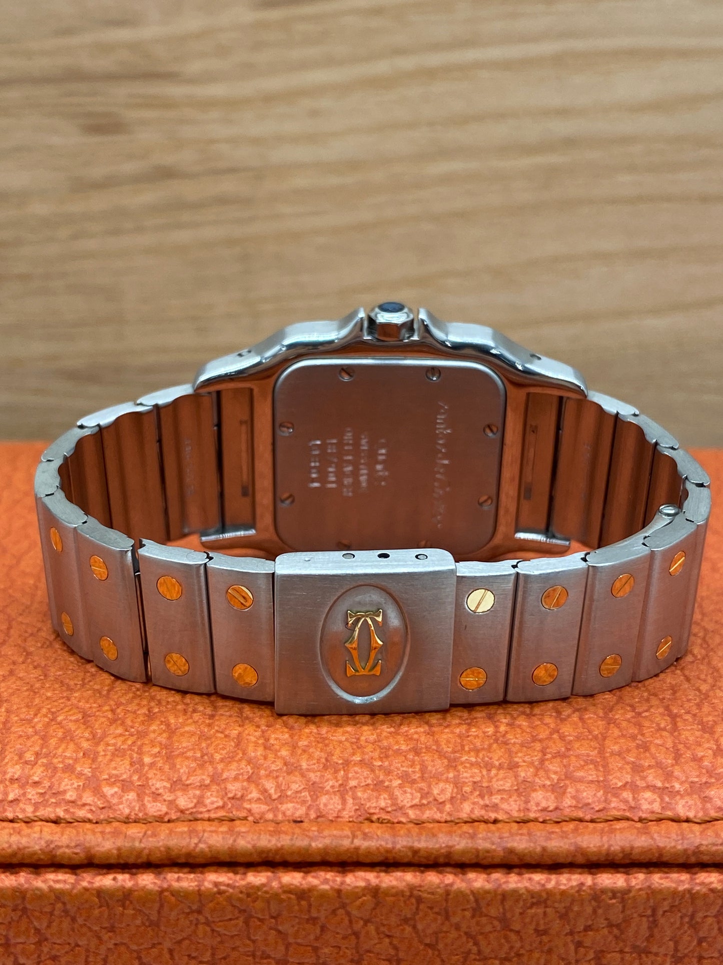 Cartier Santos Galbee - Steel/Yellow Gold - Ref 187901
