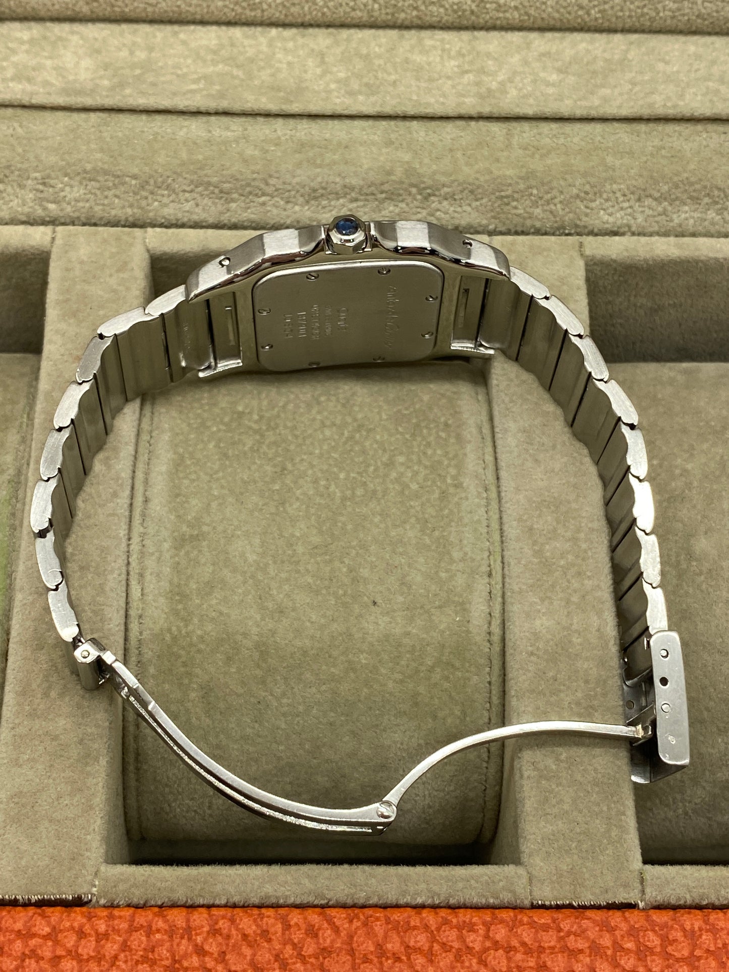 Cartier Santos Galbee - Steel/Yellow Gold - Ref 187901