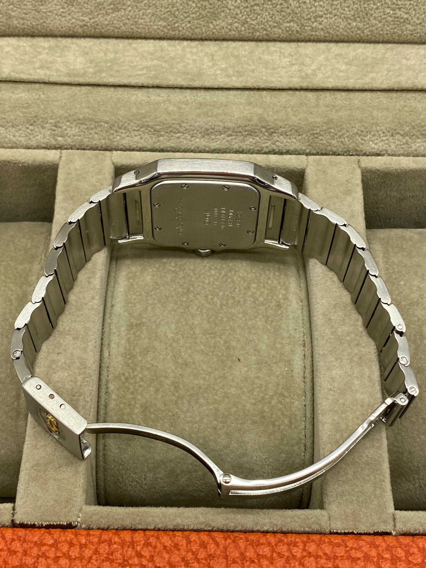 Cartier Santos Galbee - Steel/Yellow Gold - Ref 187901
