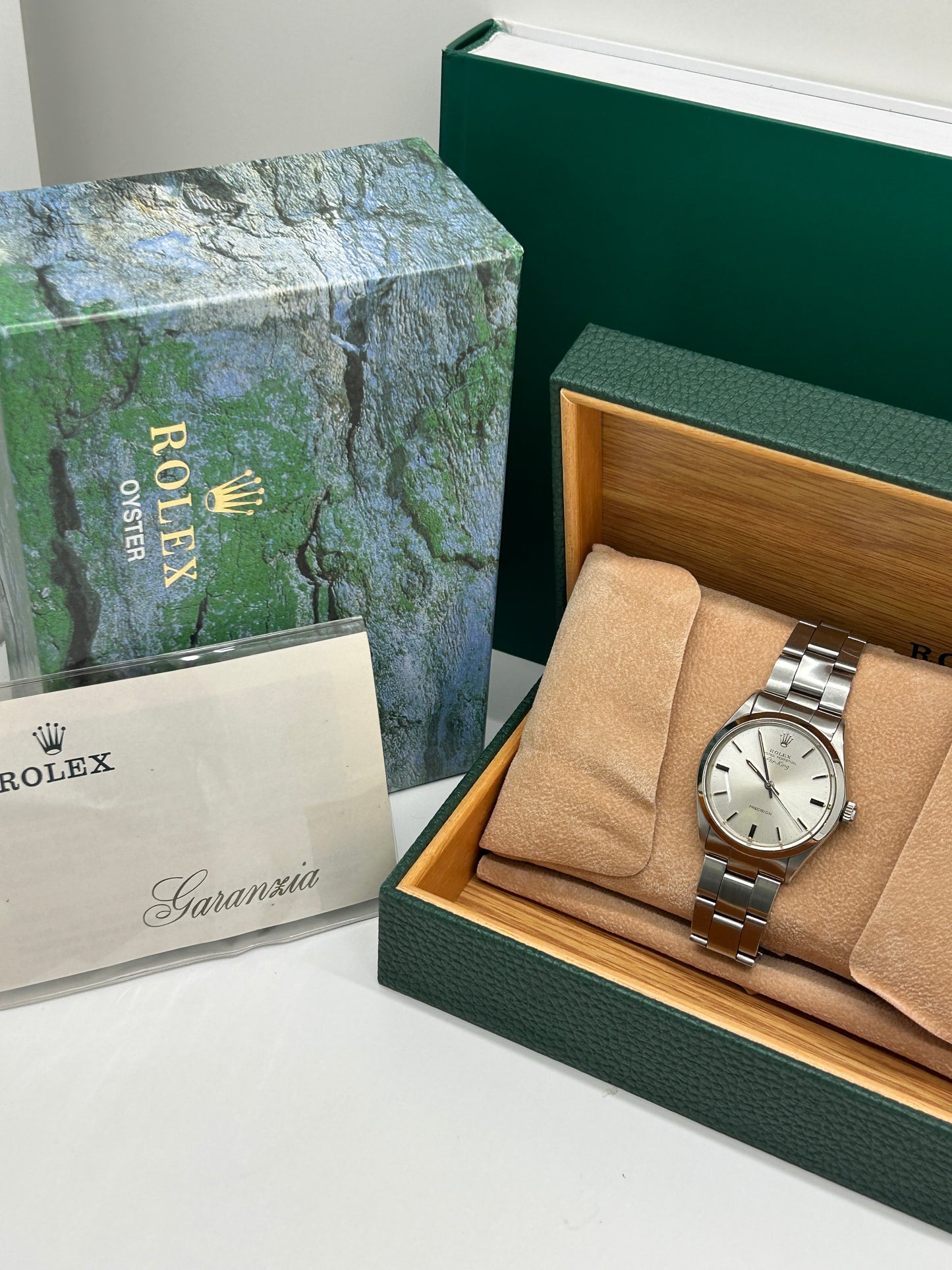 Rolex Air-King 34mm - Silver dial - Ref 5500 - Year 1972