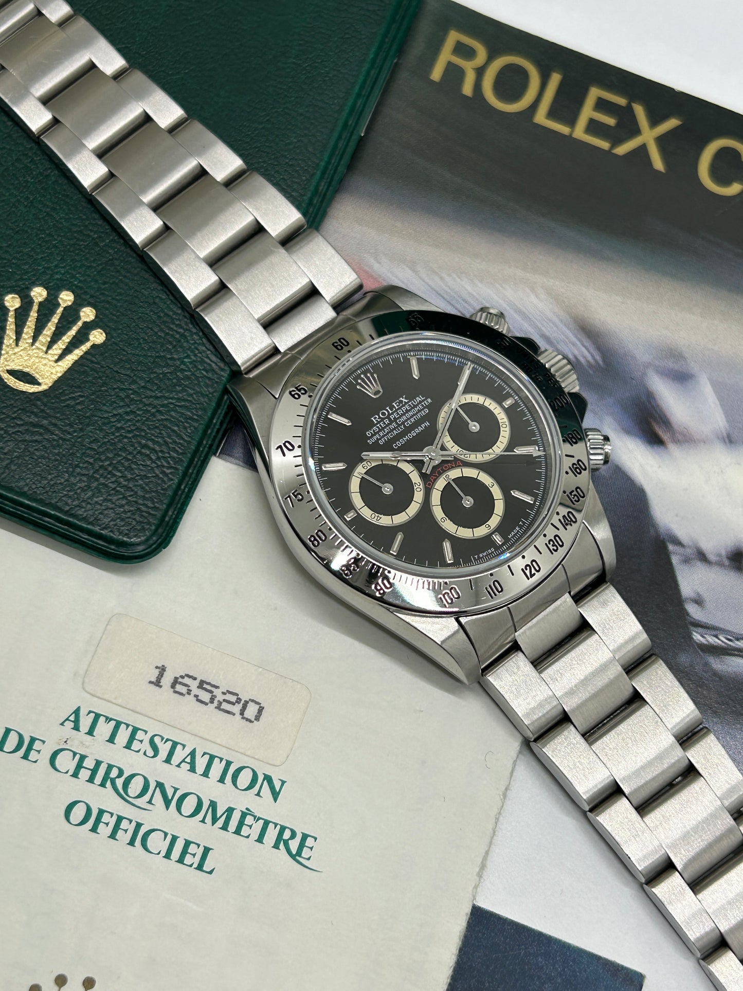 Rolex Daytona - El Primero - Ref.16520 - Ser. L24 - Floating - Scala 200 - Year 1989