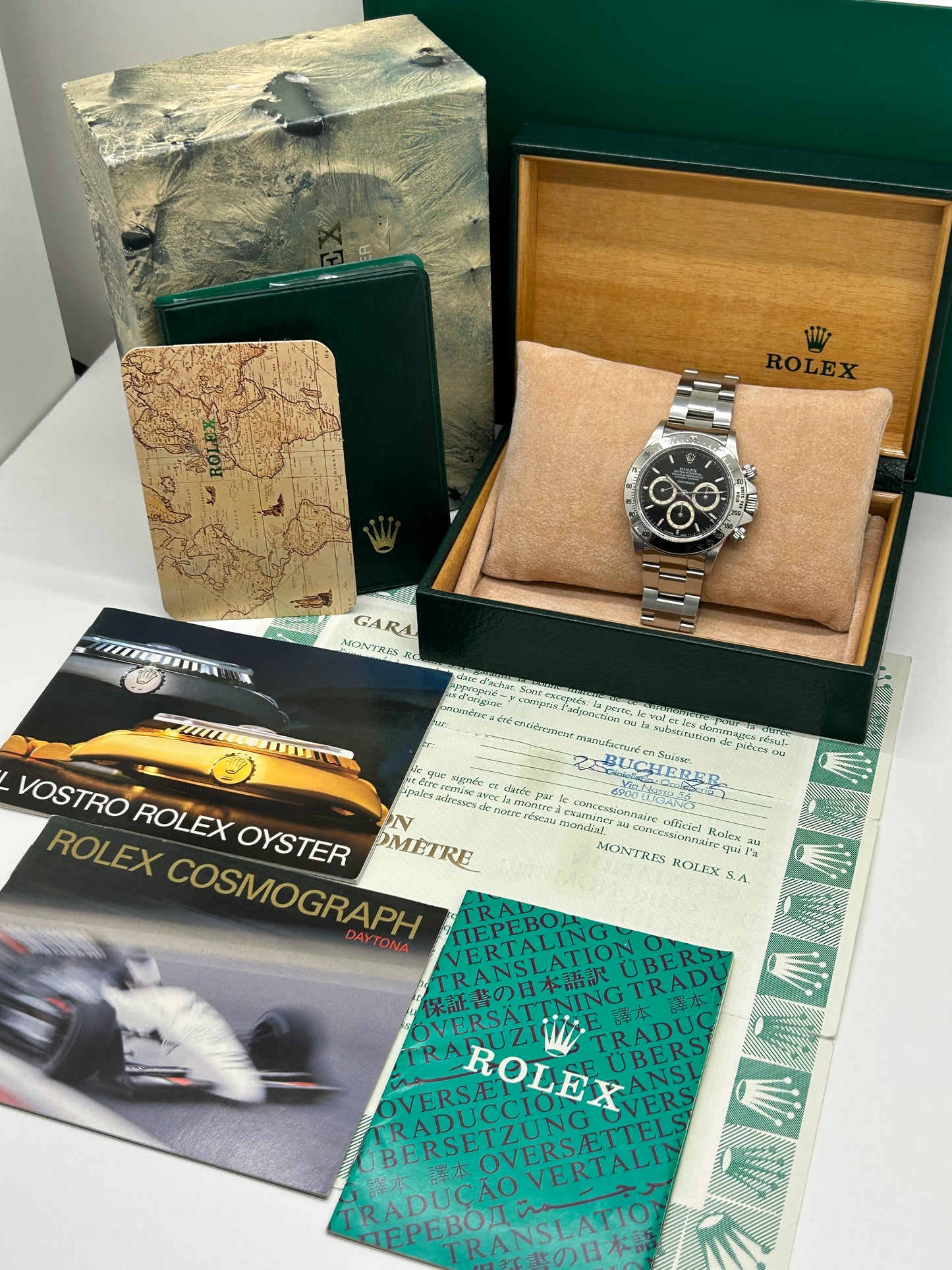 Rolex Daytona - El Primero - Ref.16520 - Ser. L24 - Floating - Scala 200 - Year 1989