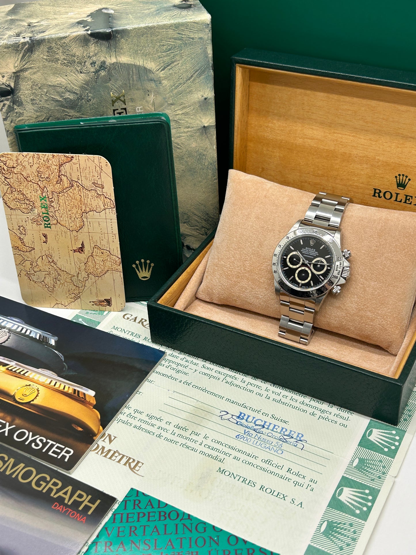 Rolex Daytona - El Primero - Ref.16520 - Ser. L24 - Floating - Scala 200 - Year 1989
