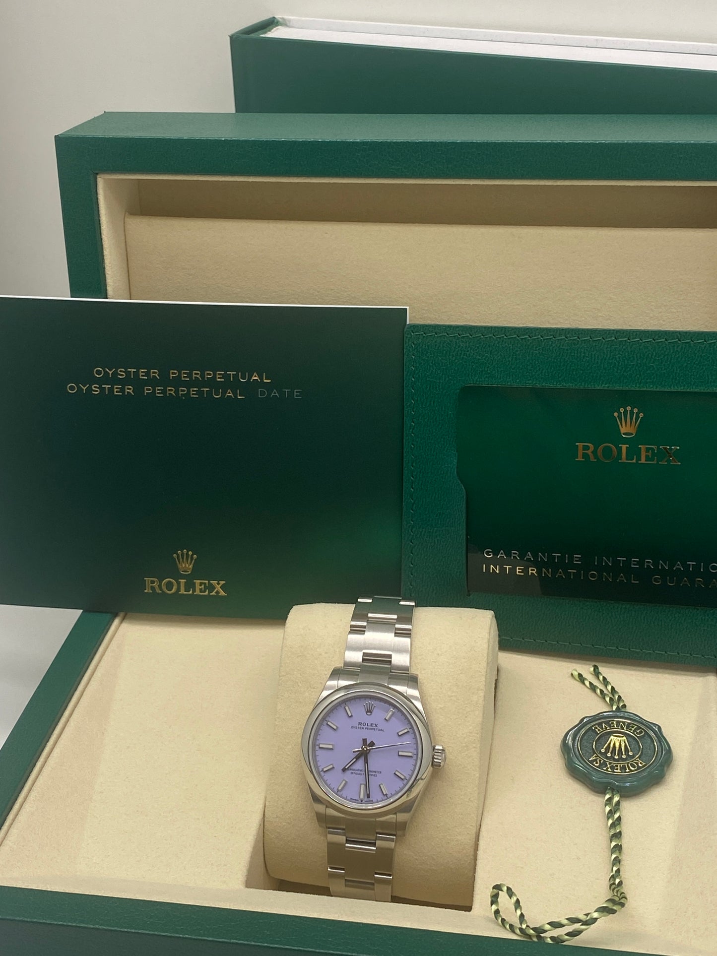 Rolex Oyster Perpetual 31 - Lavander Dial - Ref 277200 - New 2025