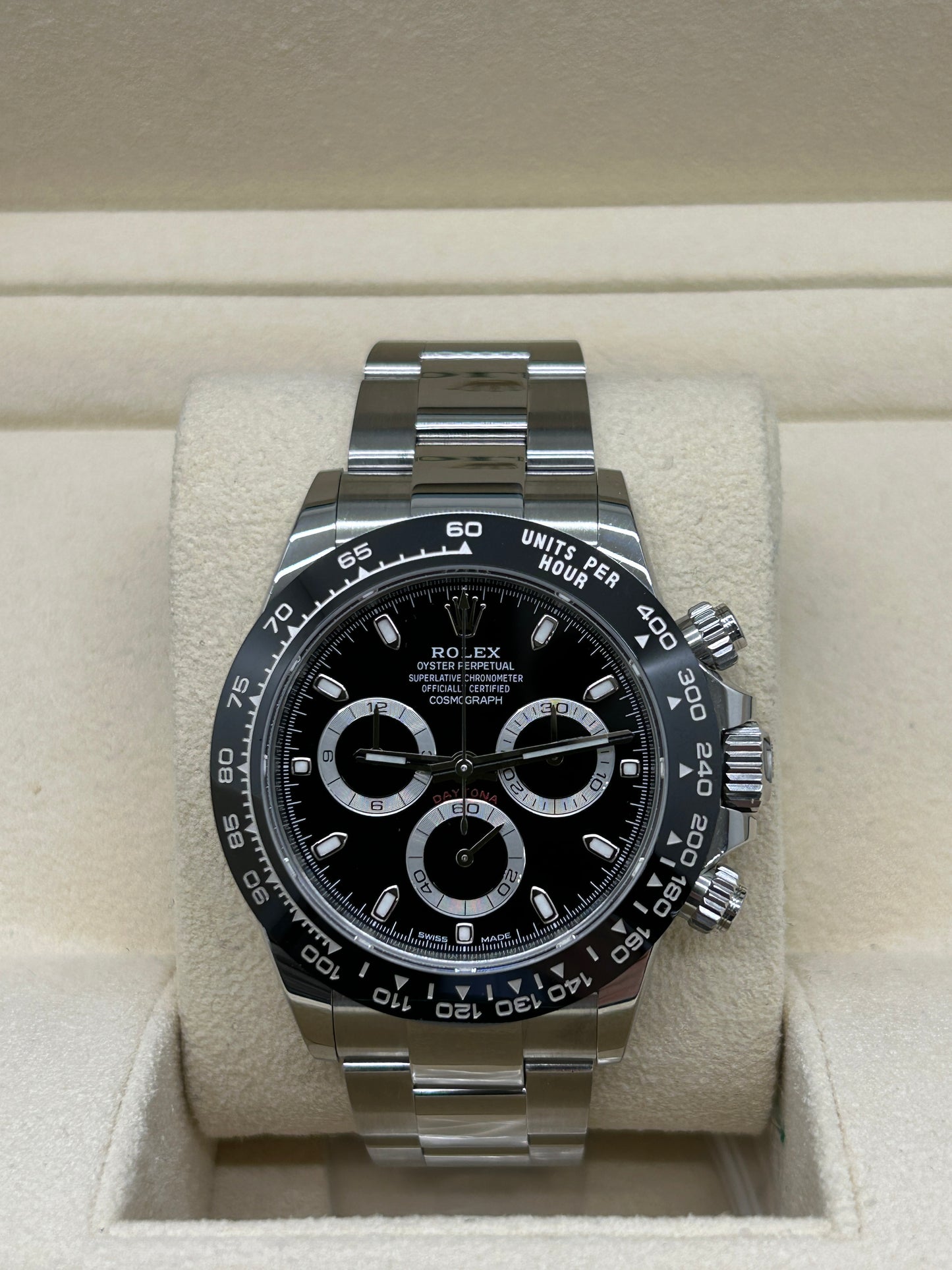 Rolex Daytona - Black Dial - Ref 116500LN - Year 2017