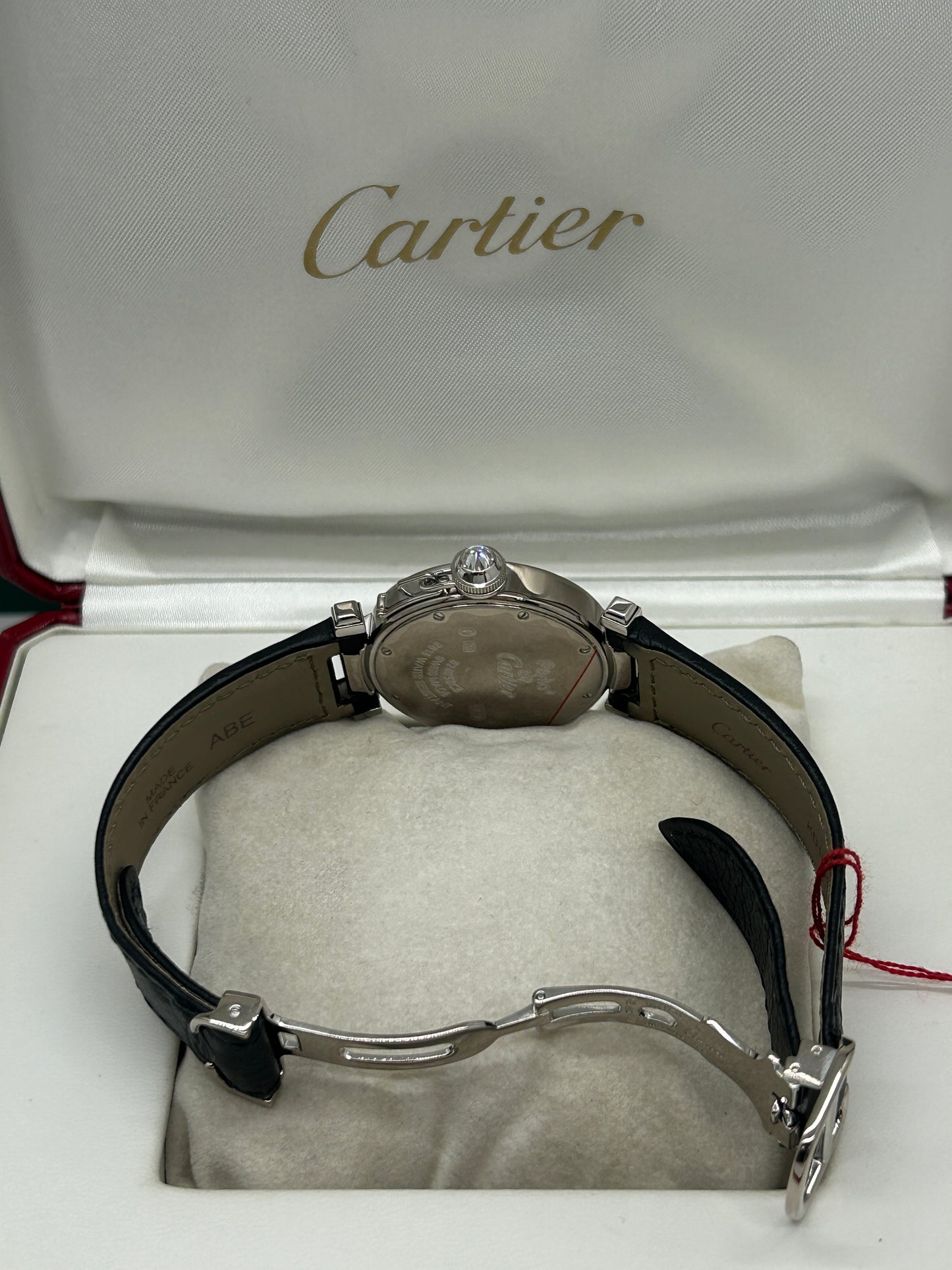 Cartier Pasha White Gold Factory Diamonds 31mm Quartz - Ref 2813 - Year 2006