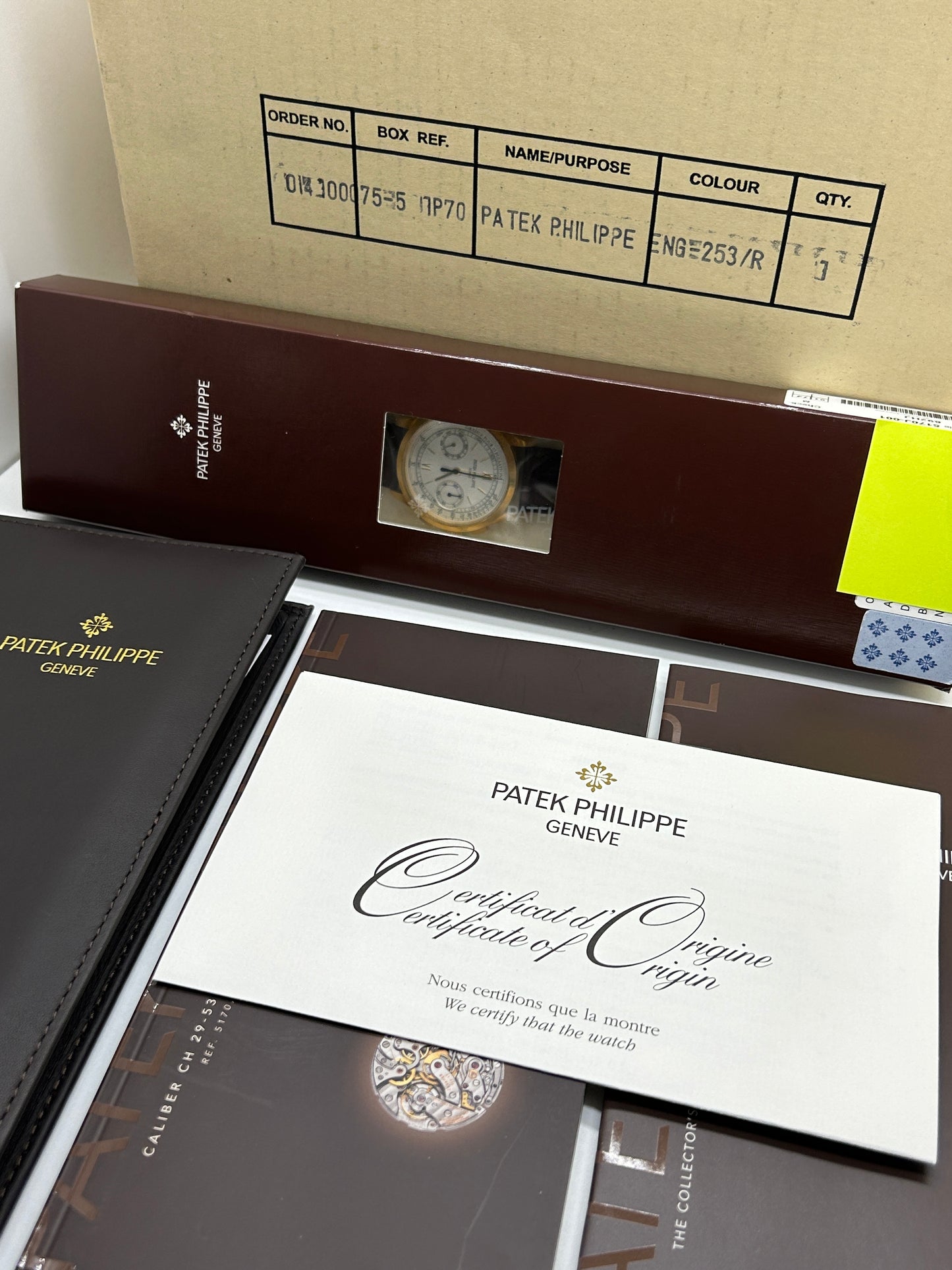 Patek Philippe Chronograph - Ref 5170J-001 -18Kt Yellow Gold - Year 2012 - Factory Sealed