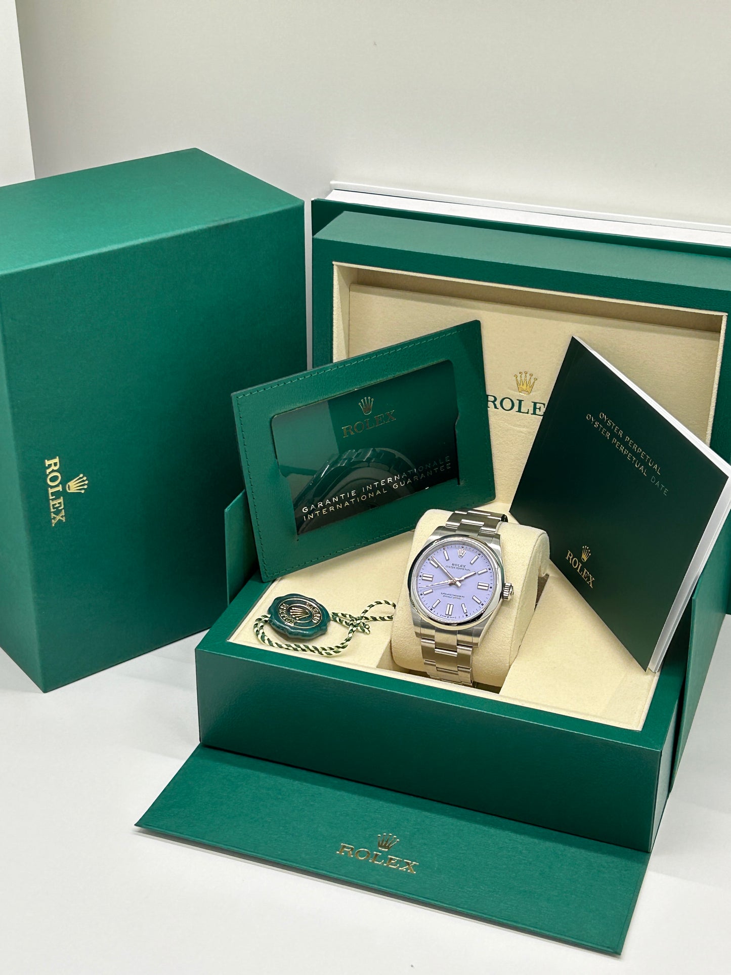 Rolex Oyster Perpetual 41 Lavander Ref. 134300 - New 2025