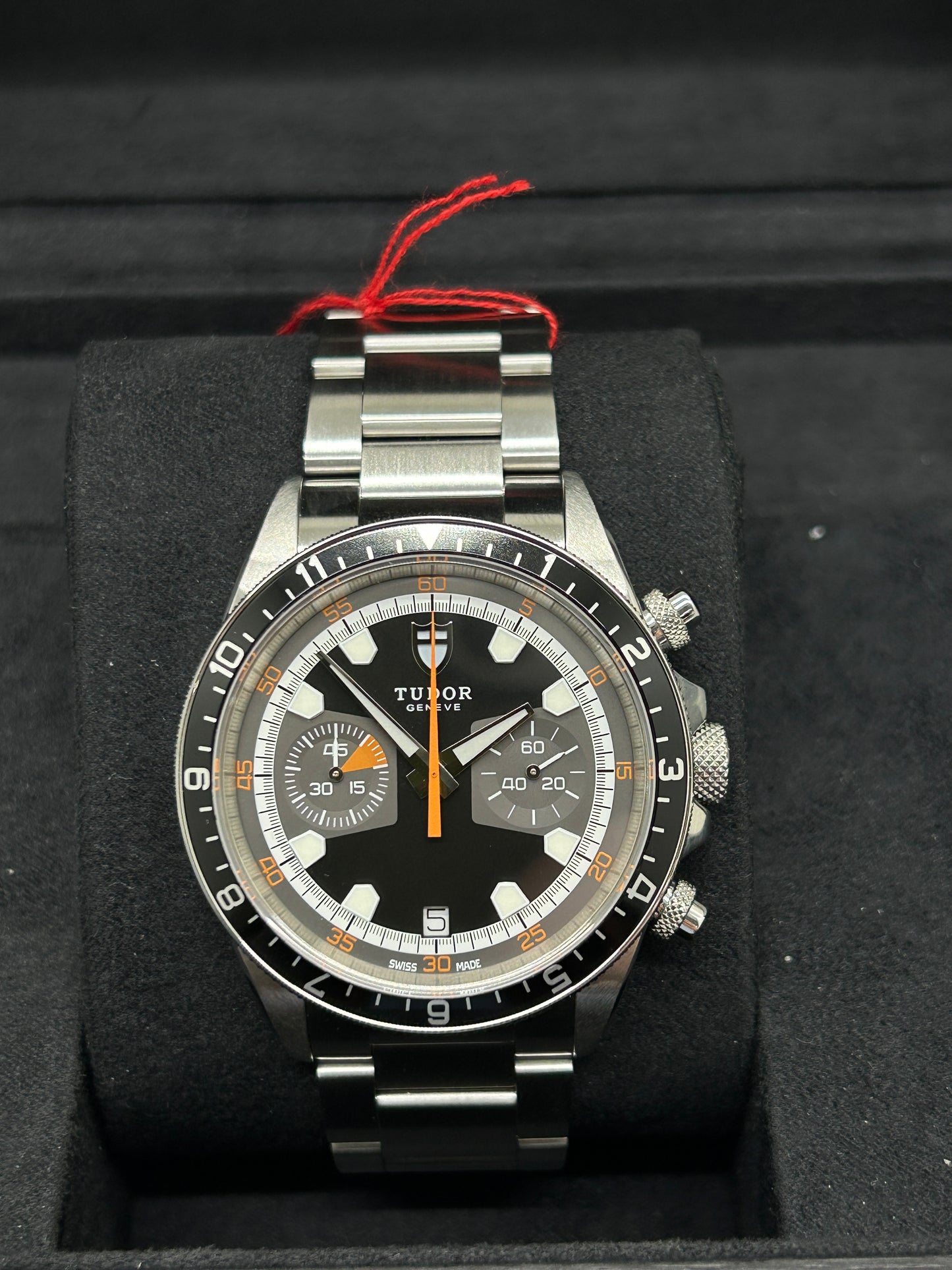 Tudor Heritage Chrono Black - Montecarlo - Ref 70330N - Year 2021