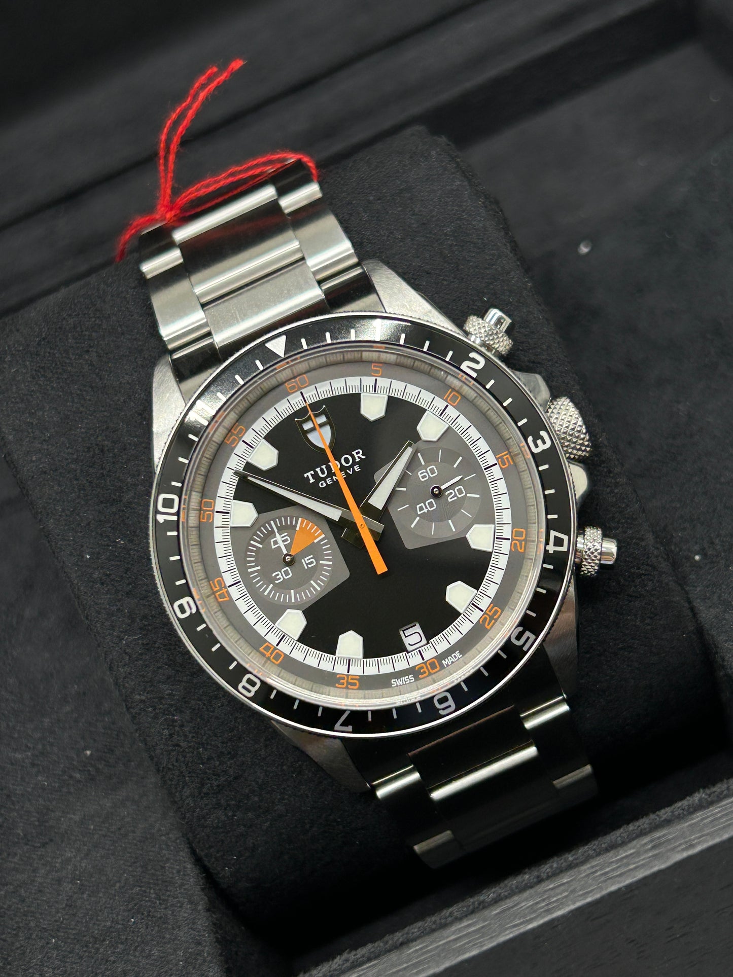 Tudor Heritage Chrono Black - Montecarlo - Ref 70330N - Year 2021