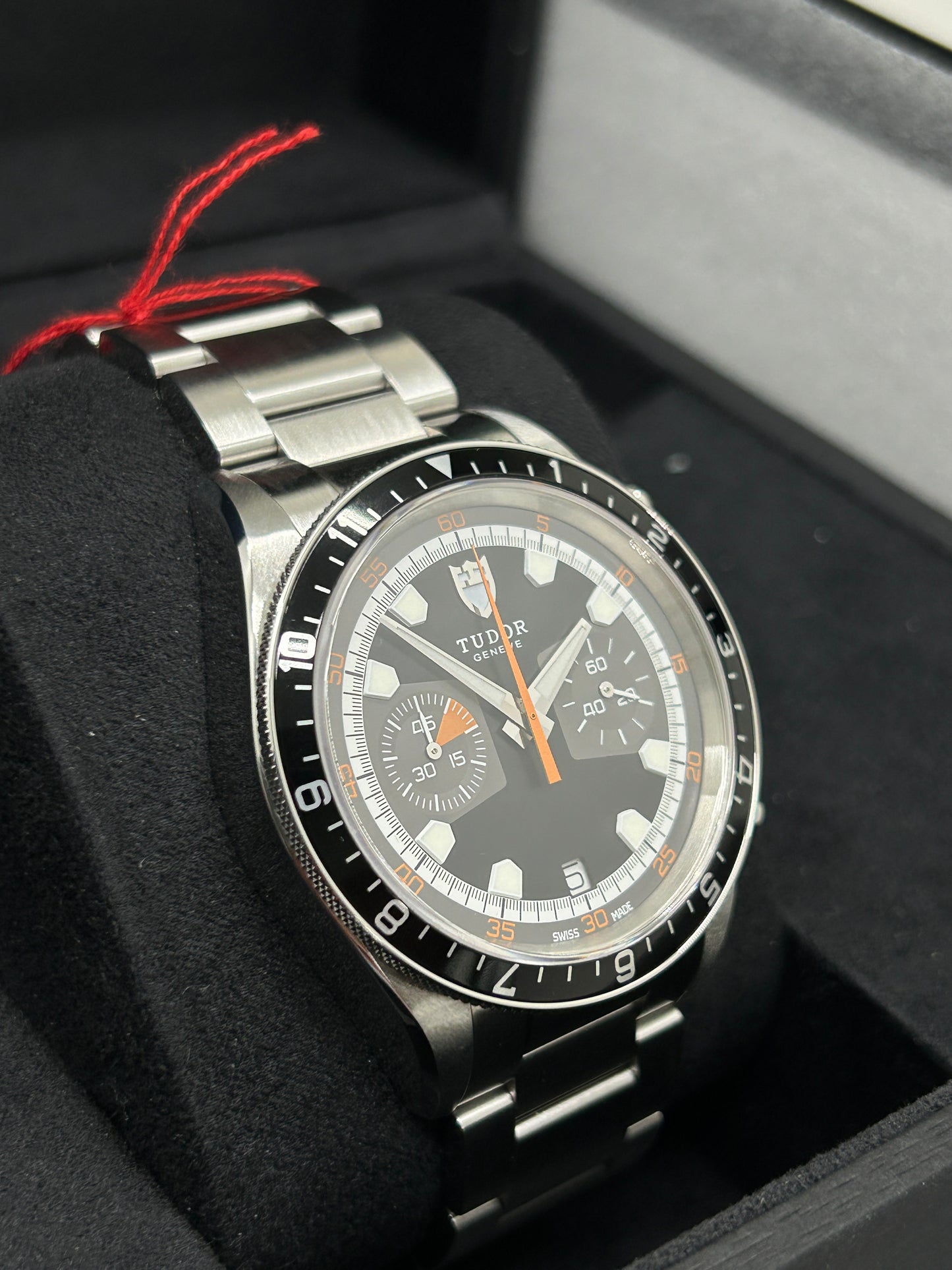 Tudor Heritage Chrono Black - Montecarlo - Ref 70330N - Year 2021