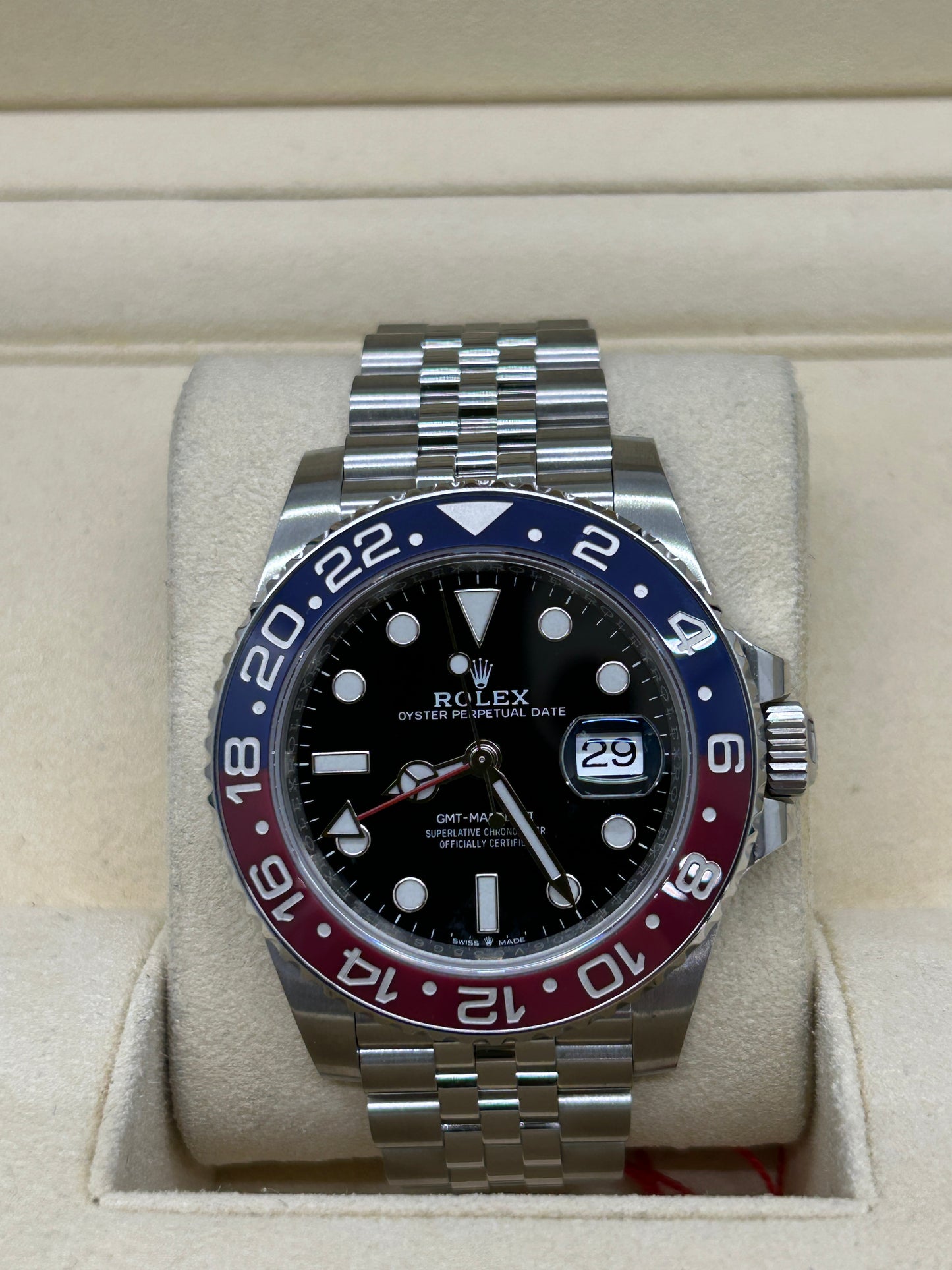 Rolex GMT-Master II - Pepsi - Ref 126710BLRO - Year 2019