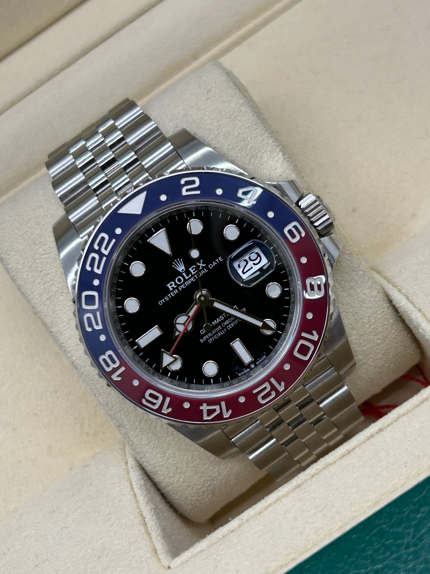 Rolex GMT-Master II - Pepsi - Ref 126710BLRO - Year 2019