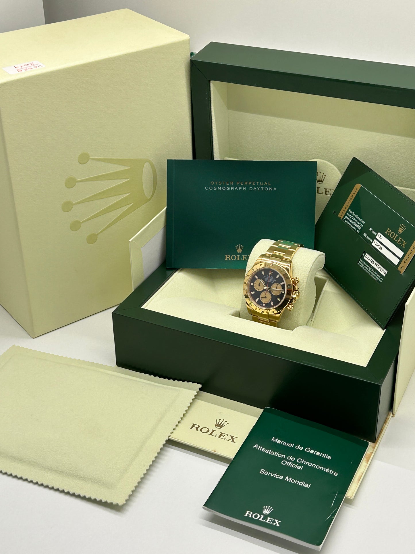 Rolex Daytona - 18Kt Yellow Gold - Paul Newman Dial - Ref 116528 - Year 2014