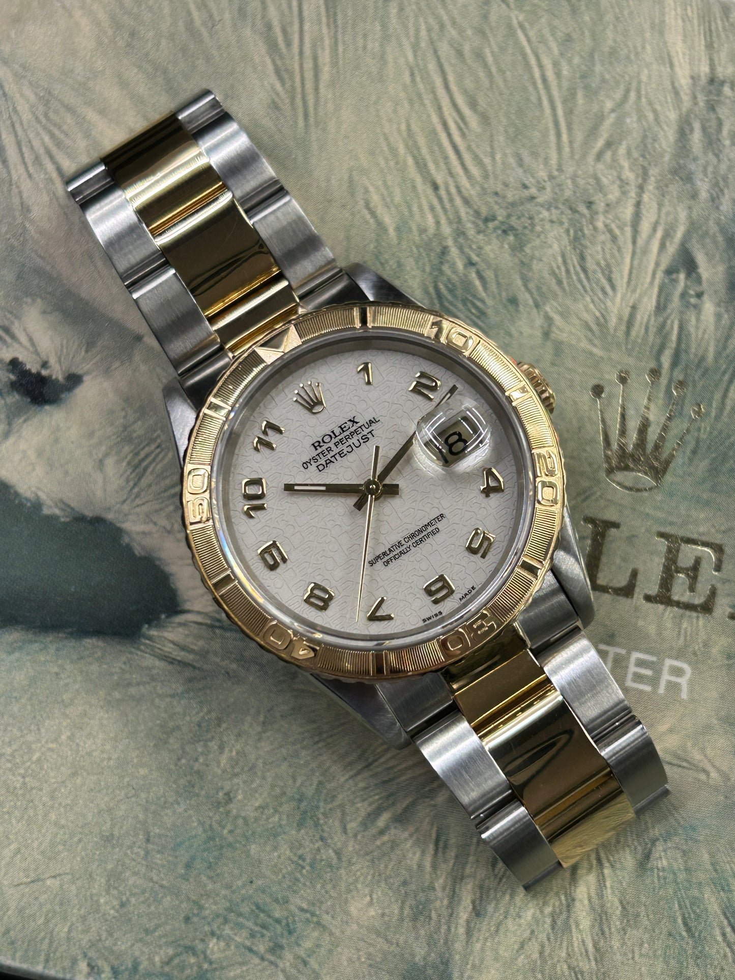 Rolex Datejust Turn-O-Graph - Ref 16263 - 18Kt Yellow Gold & Steel - Year 1991