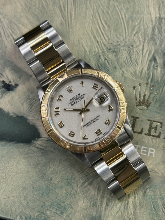 Rolex Datejust Turn-O-Graph - Ref 16263 - 18Kt Yellow Gold & Steel - Year 1991