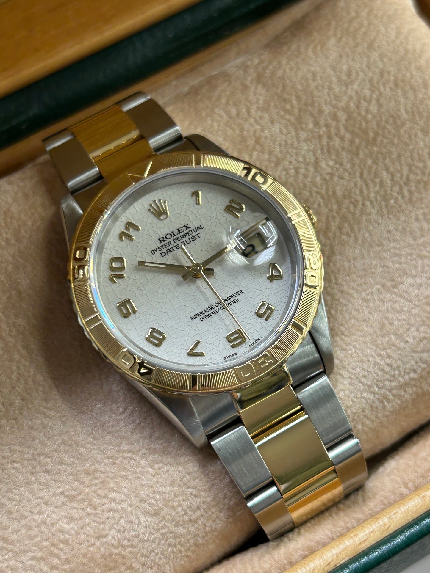 Rolex Datejust Turn-O-Graph - Ref 16263 - 18Kt Yellow Gold & Steel - Year 1991