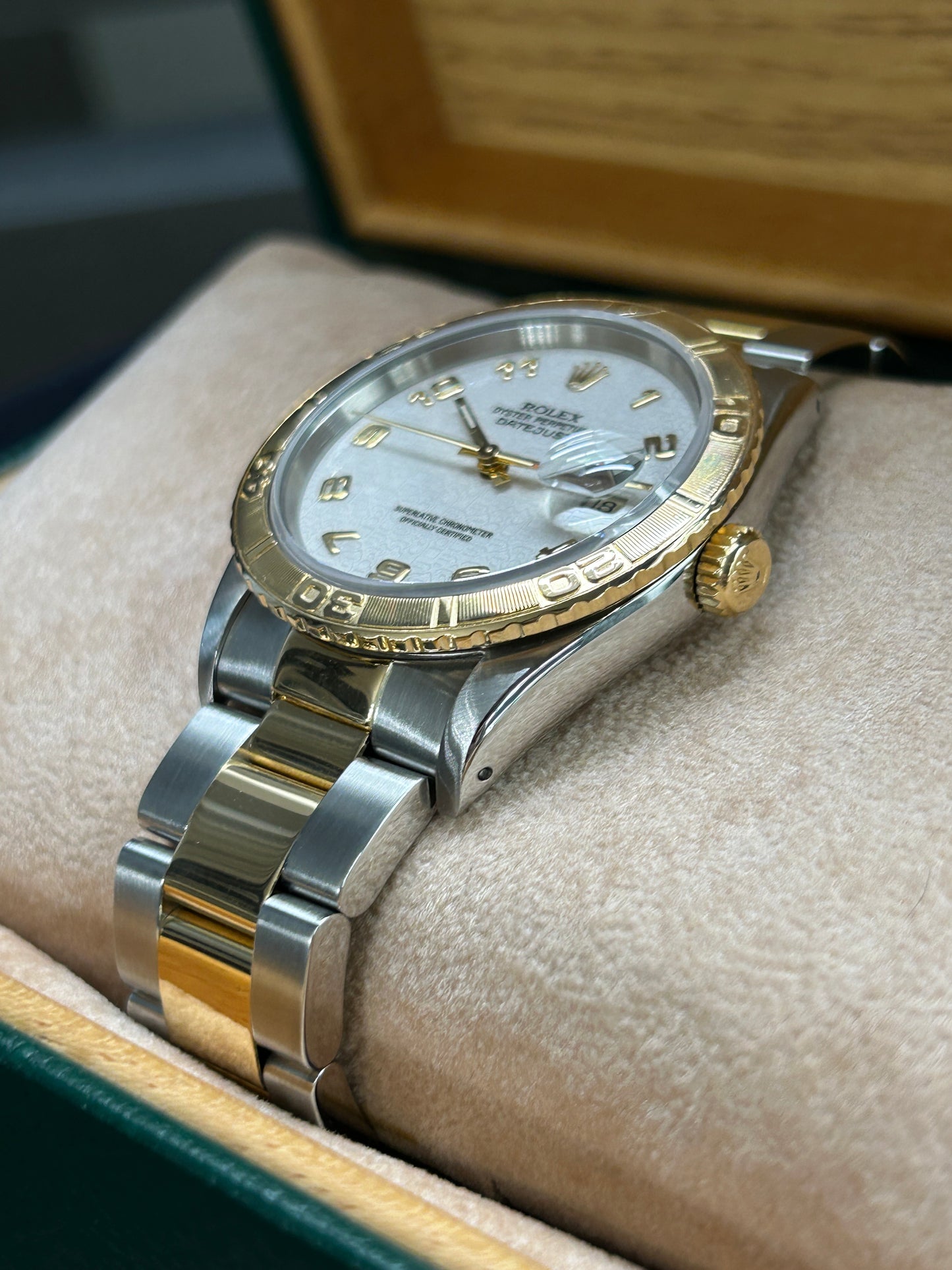 Rolex Datejust Turn-O-Graph - Ref 16263 - 18Kt Yellow Gold & Steel - Year 1991