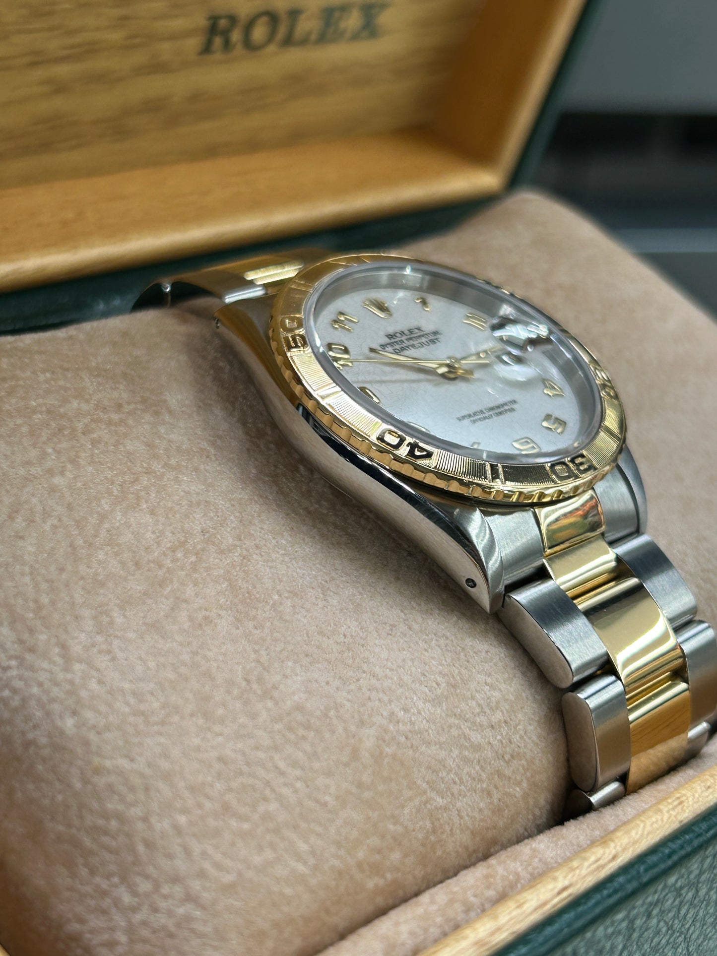 Rolex Datejust Turn-O-Graph - Ref 16263 - 18Kt Yellow Gold & Steel - Year 1991