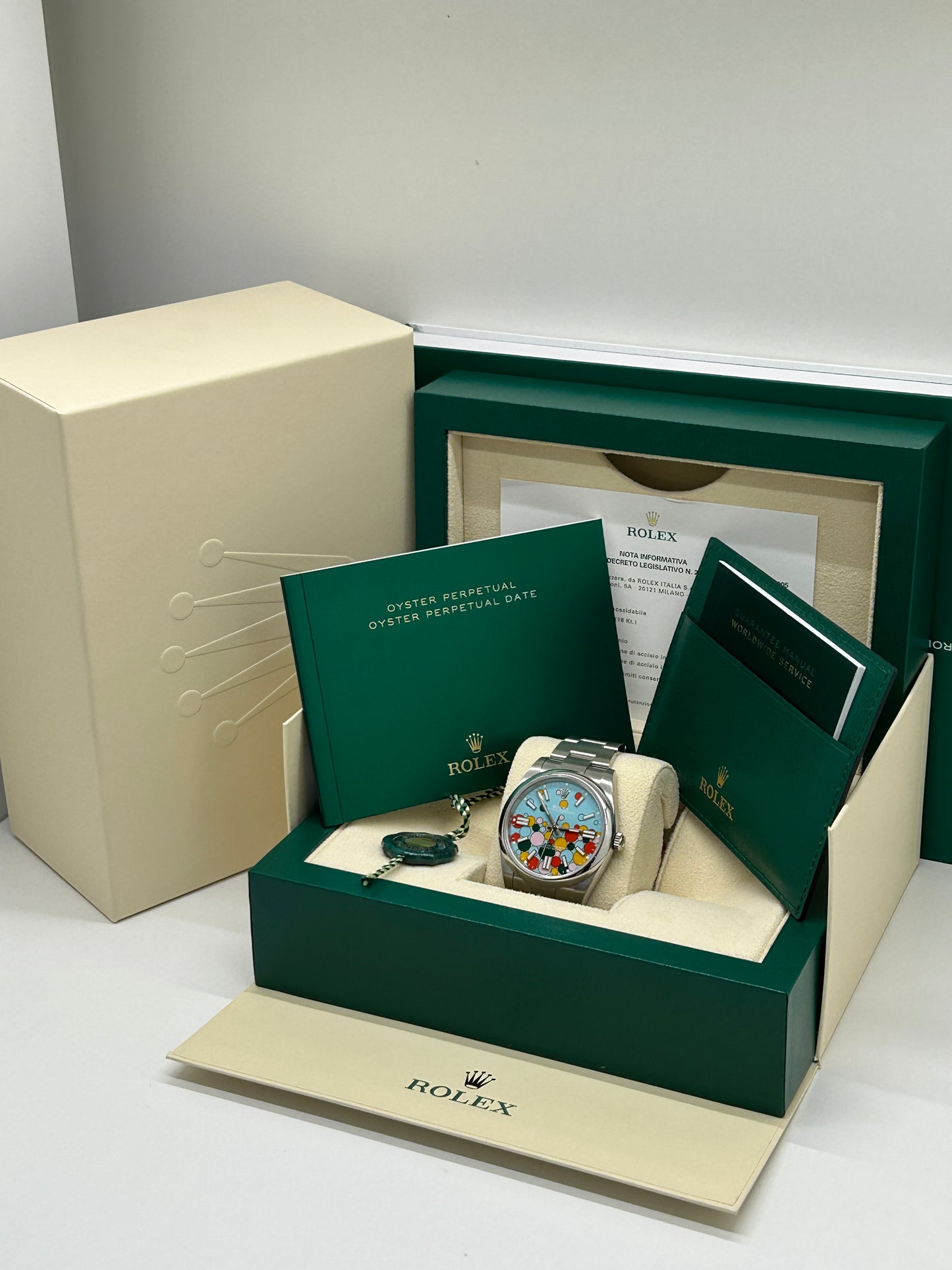Rolex Oyster Perpetual 41 Celebration Ref 124300 - New 2024