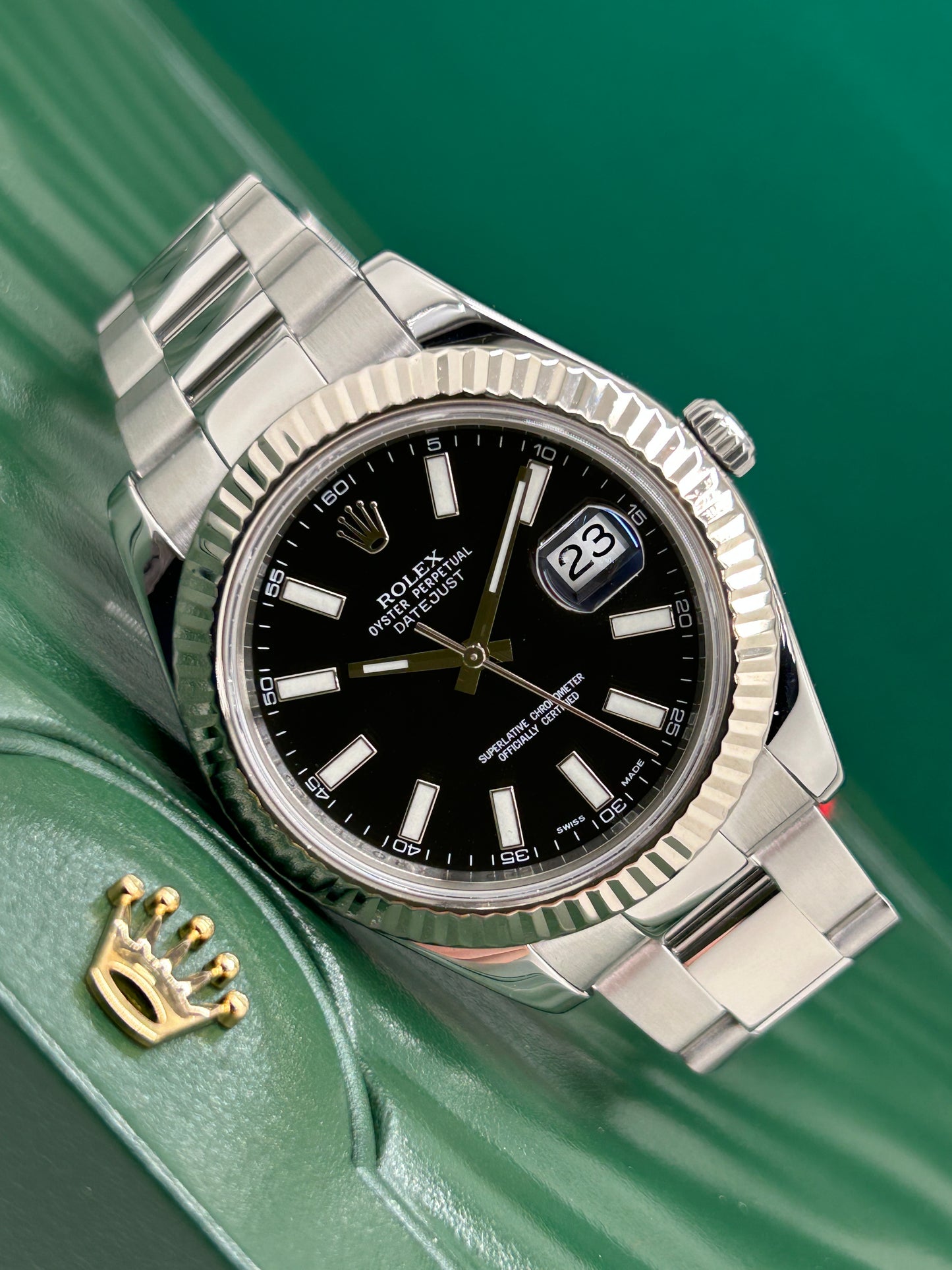 Rolex Datejust II - Black Dial - Ref 116334 - Year 2010
