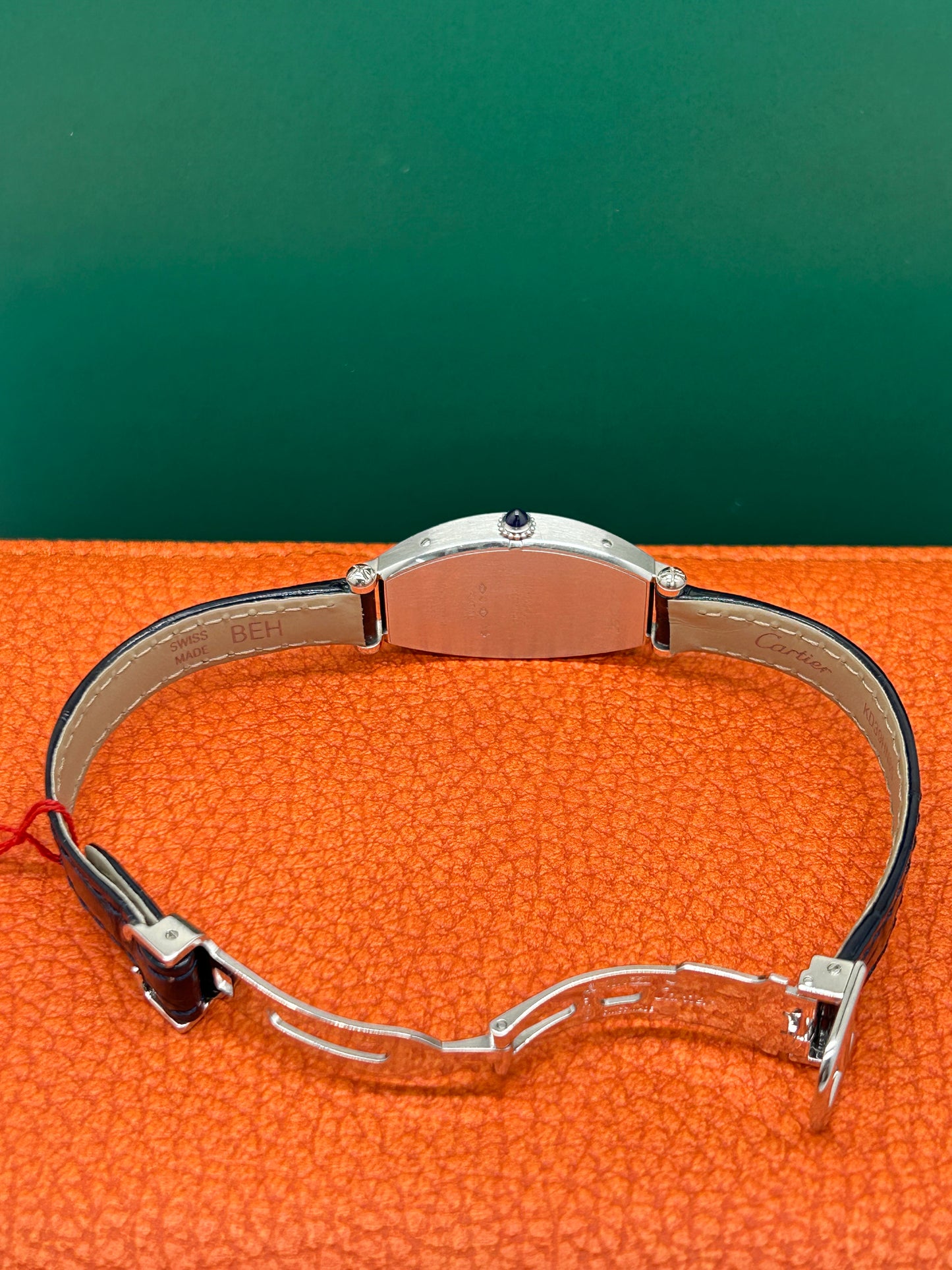 Cartier Tonneau Lady - Mechanical - Ref.2555F - 31X21mm - Platinum