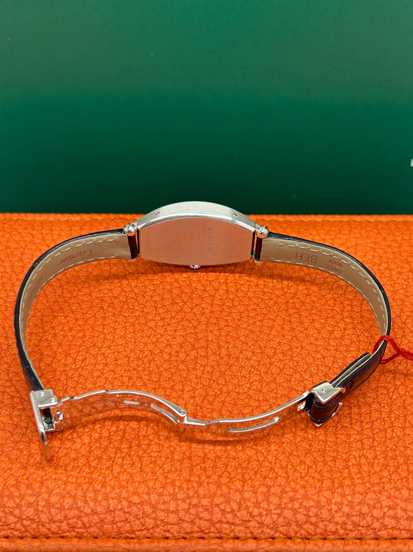 Cartier Tonneau Lady - Mechanical - Ref.2555F - 31X21mm - Platinum