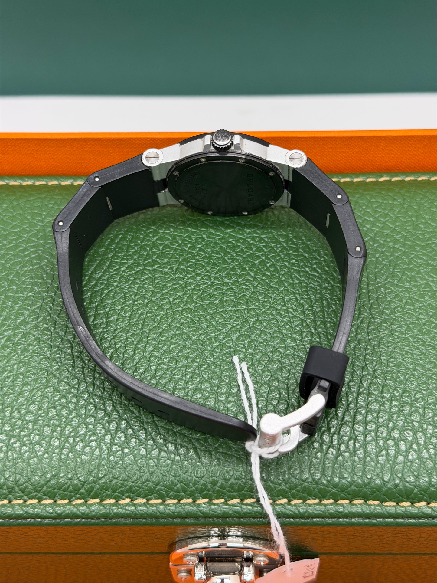 Bulgari Diagono Alluminium Diagono Al32a - 32mm - Quartz