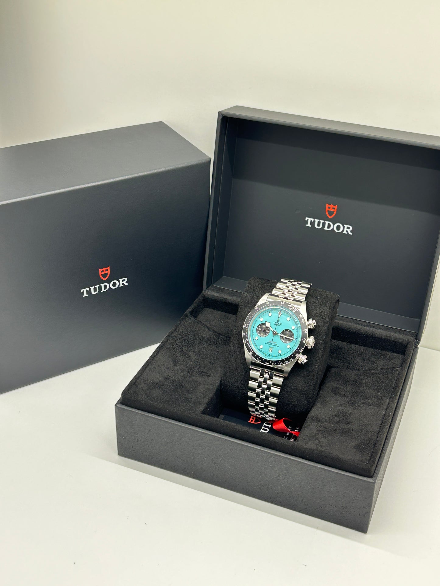 Tudor Black Bay Chrono Flamingo Blue Dial - Ref M79360N-0024 - New 2025