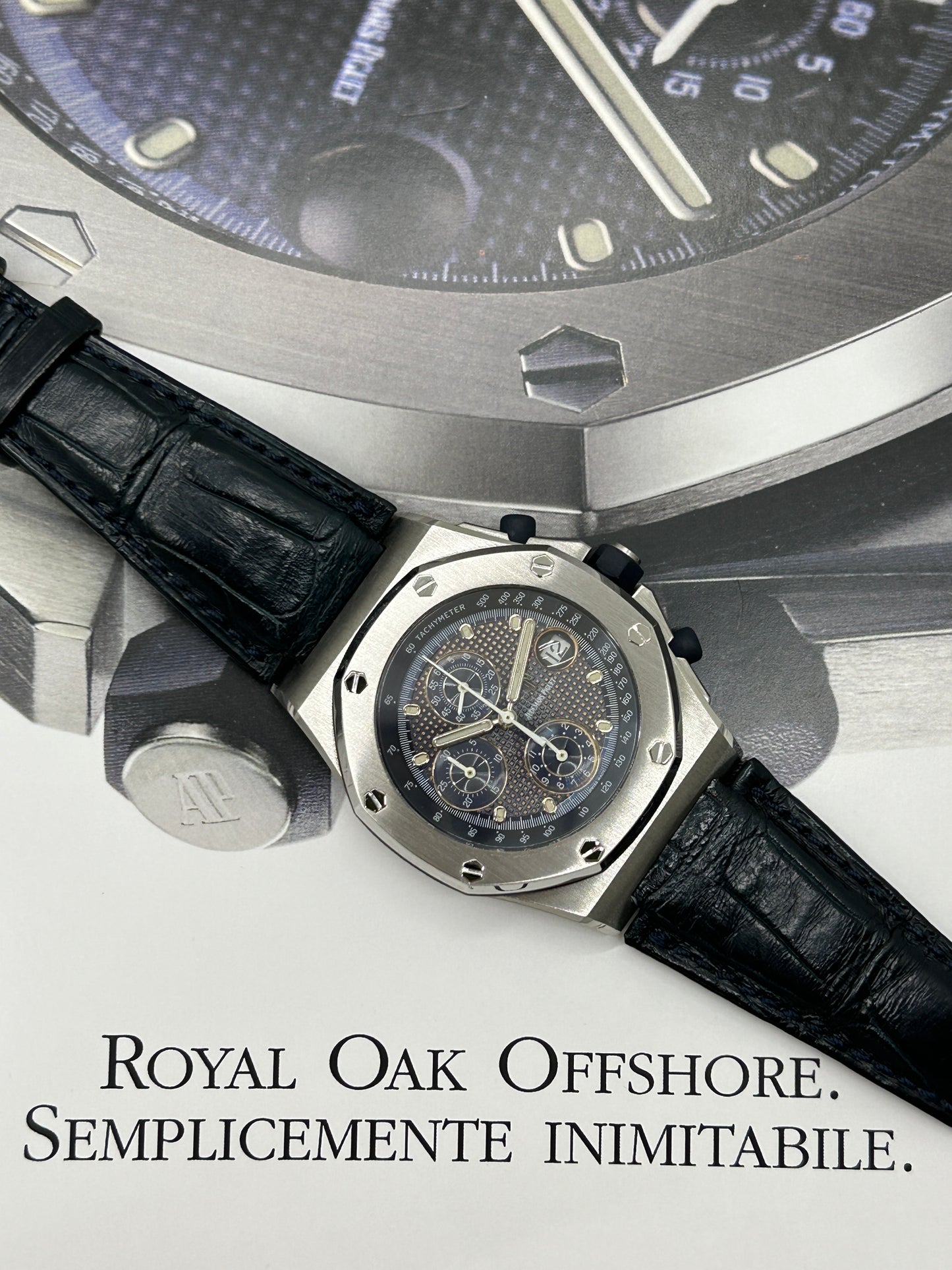 Audemars Piguet Royal Oak Offshore Chronograph Tropical Dial - Ref.25770ST.OO.D001IN.02 - Year 1998