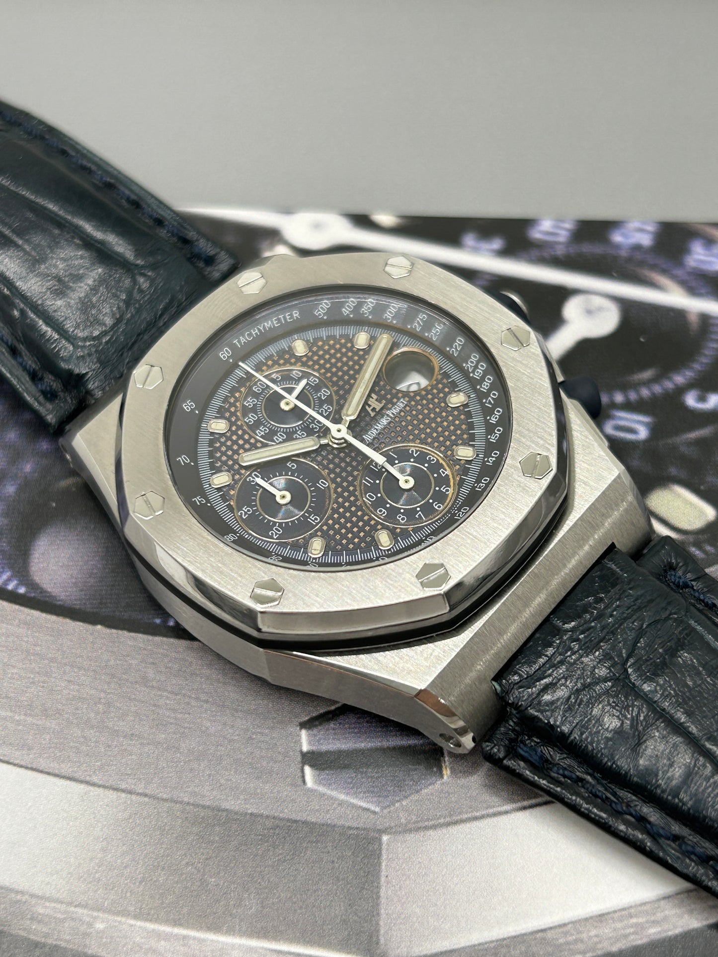 Audemars Piguet Royal Oak Offshore Chronograph Tropical Dial - Ref.25770ST.OO.D001IN.02 - Year 1998