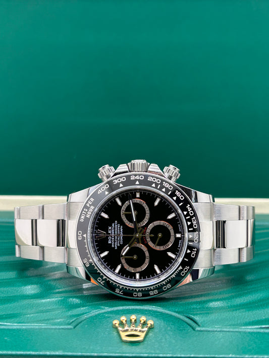 Rolex Daytona - Black Dial - Ref 126500LN - Year 2024