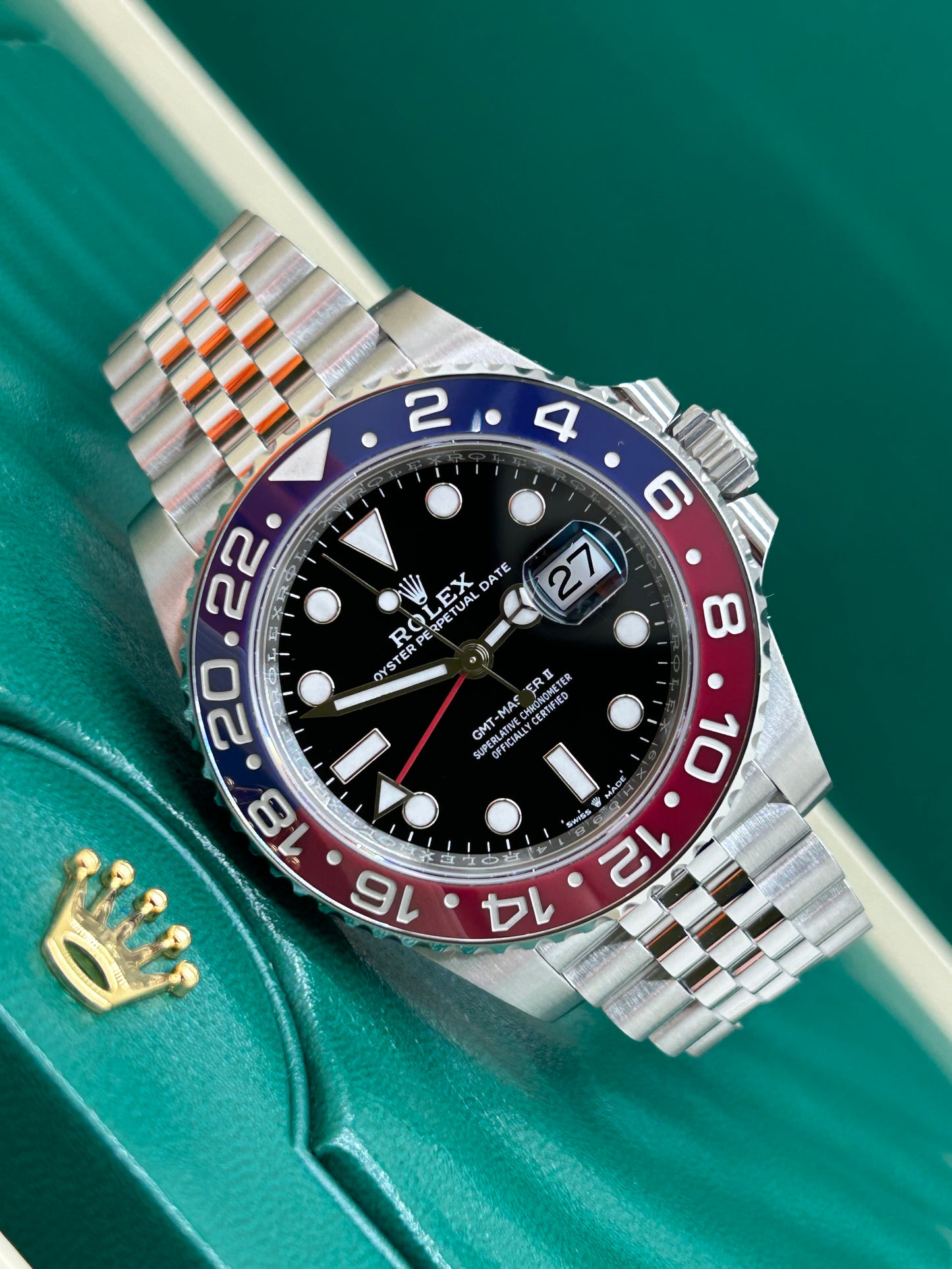 Rolex GMT-Master II - Pepsi - Ref 126710BLRO - Year 2021