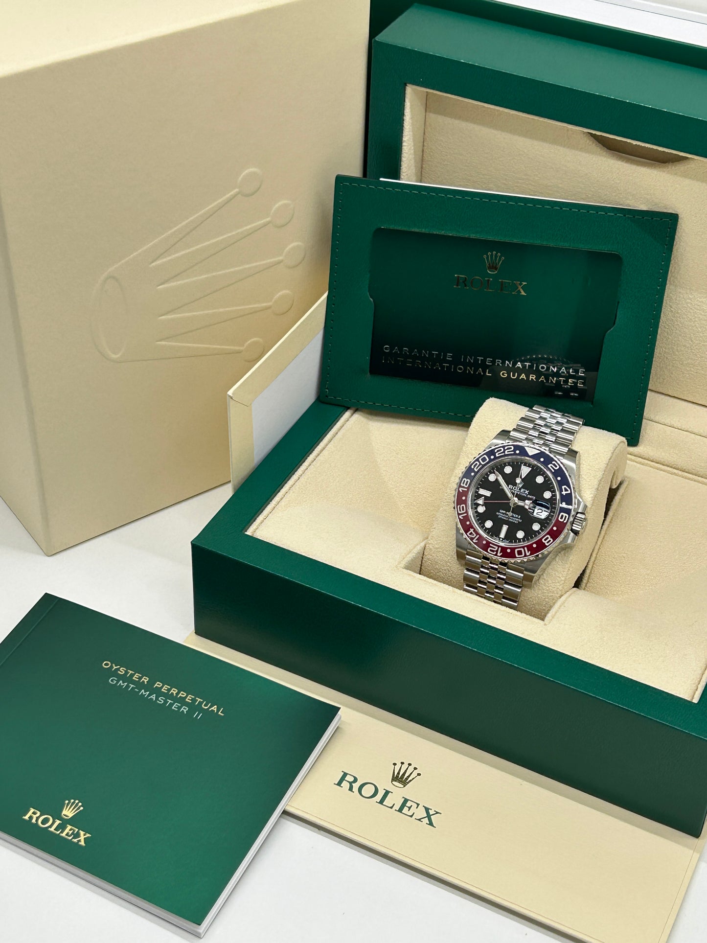 Rolex GMT-Master II - Pepsi - Ref 126710BLRO - Year 2021