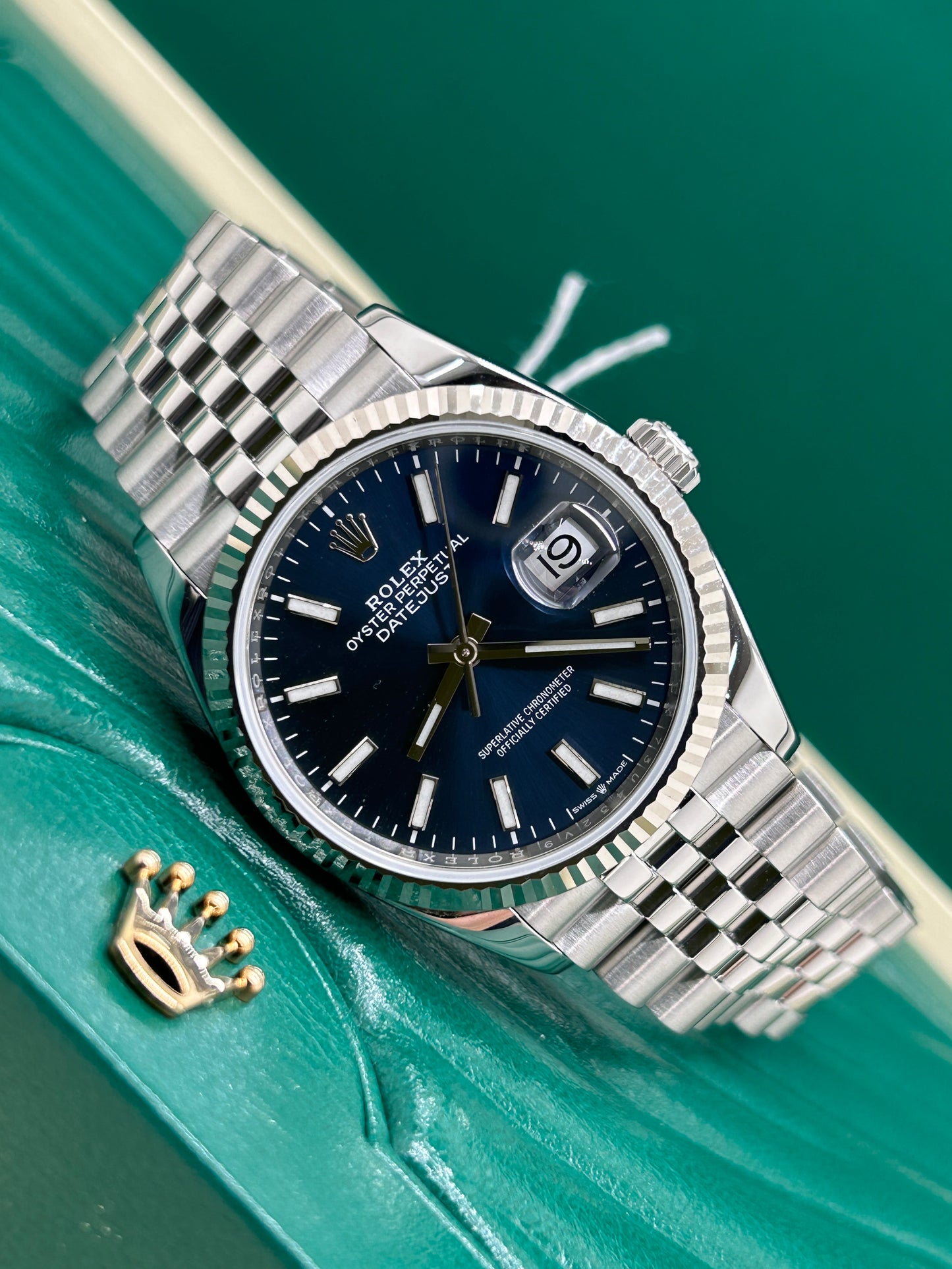 Rolex Datejust 36 - Blue Dial - Ref 126234 - New 2024