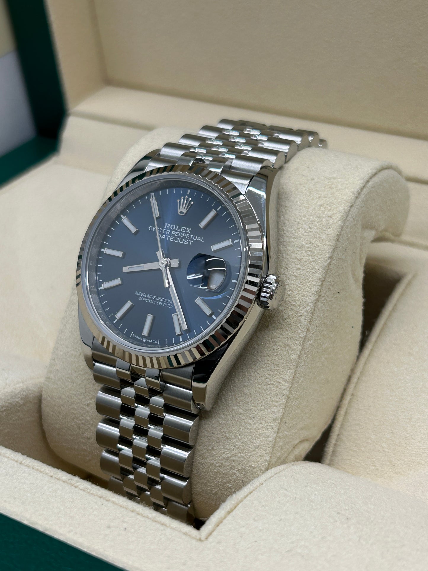 Rolex Datejust 36 - Blue Dial - Ref 126234 - New 2024