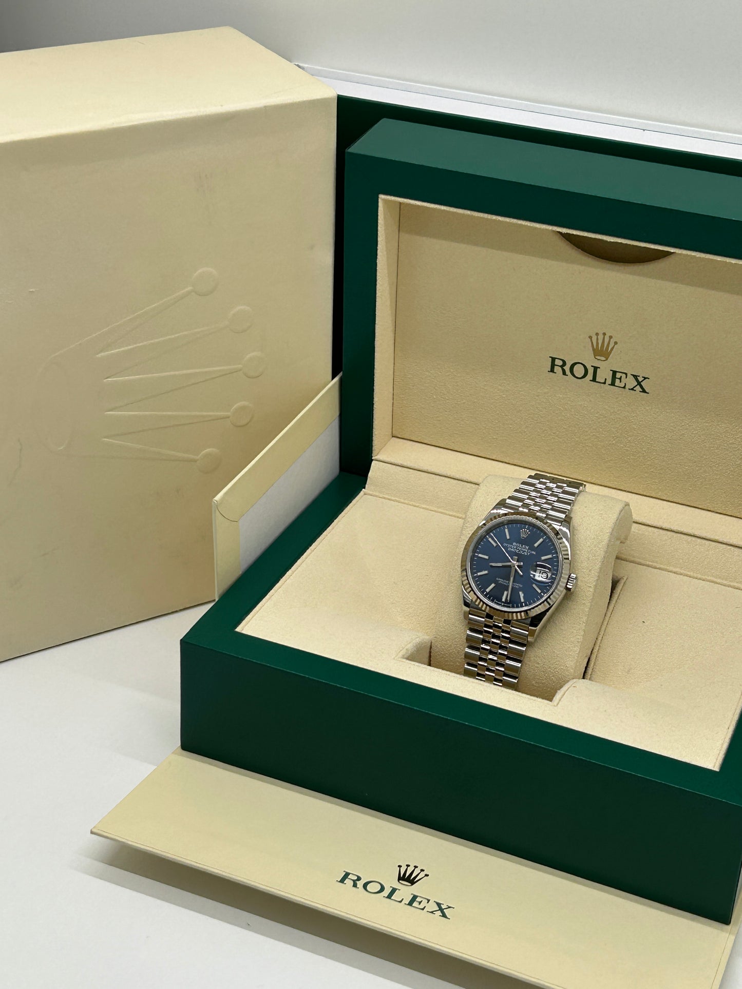 Rolex Datejust 36 - Blue Dial - Ref 126234 - New 2024